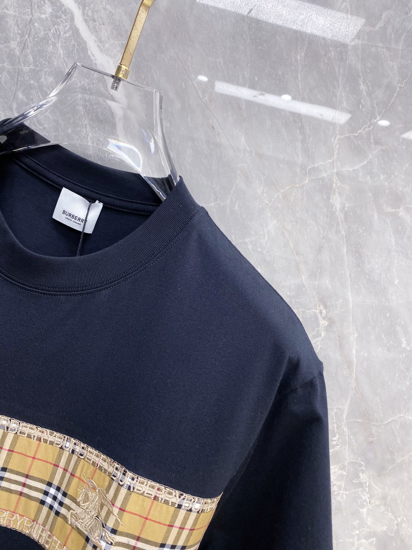 Burberry Basic Clothing Cotton Black S-l-xxl