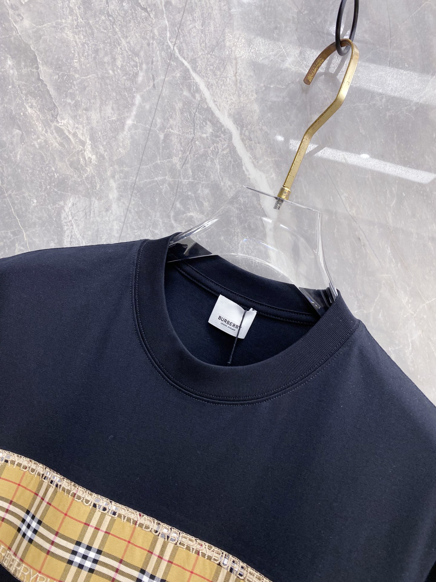 Burberry Basic Clothing Cotton Black S-l-xxl