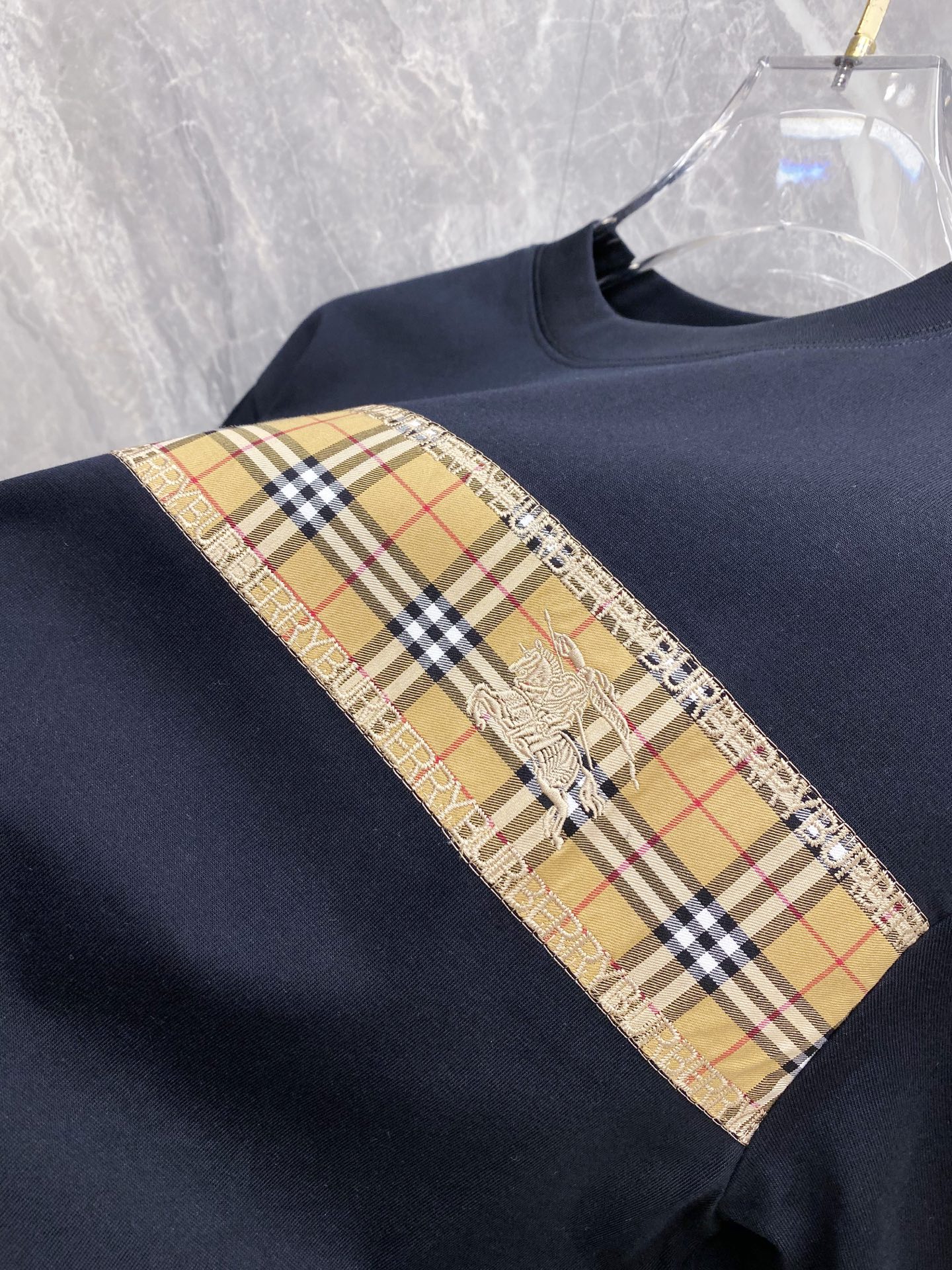 Burberry Basic Clothing Cotton Black S-l-xxl