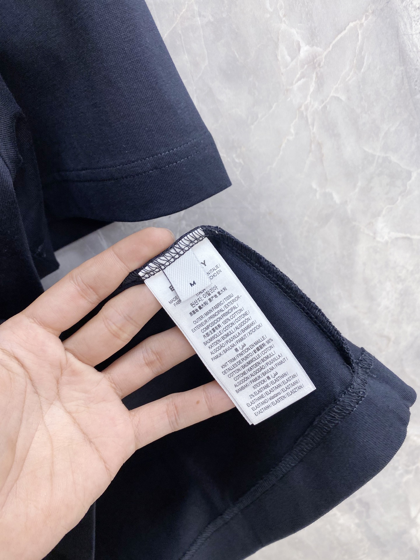 Burberry Basic Clothing Cotton Black S-l-xxl