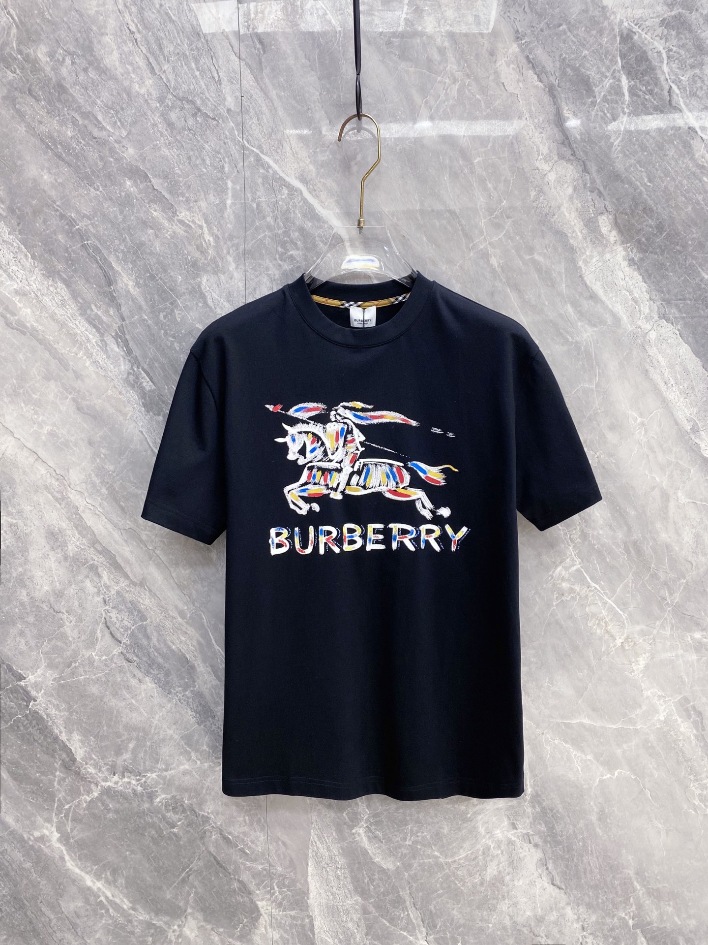 Burberry Basic Clothing Cotton Black S-l-xxl