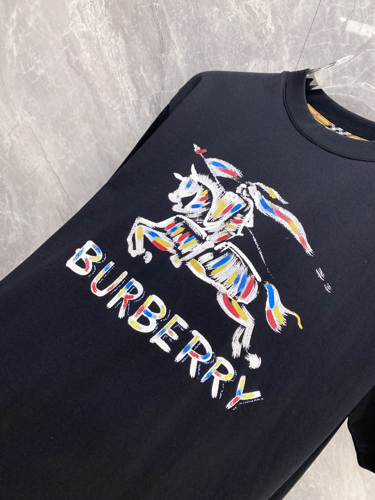 Burberry Basic Clothing Cotton Black S-l-xxl