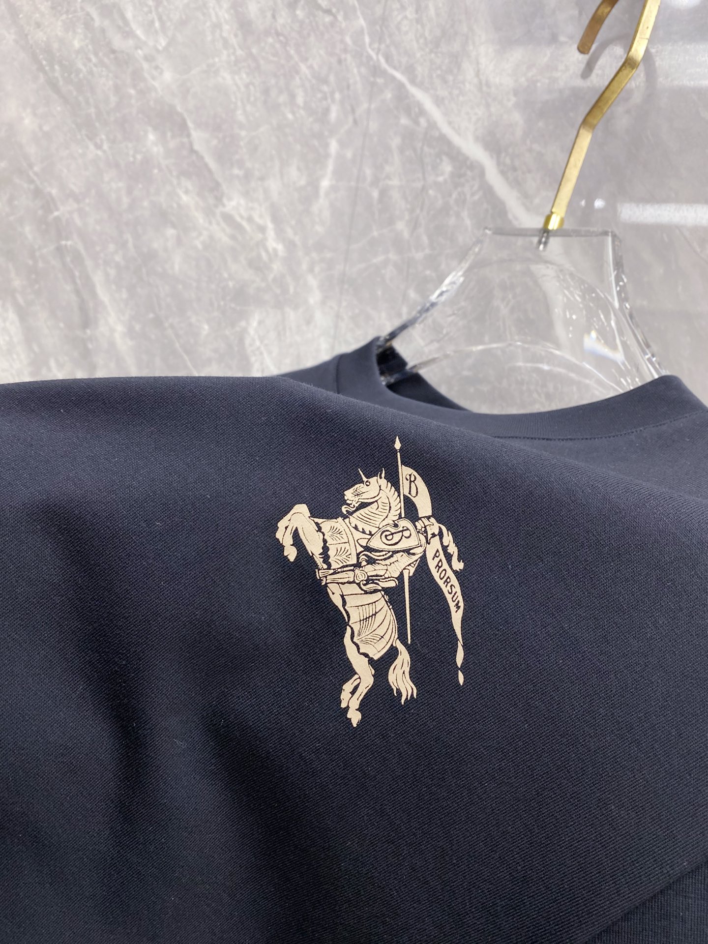 Burberry Basic Clothing Cotton Black S-l-xxl