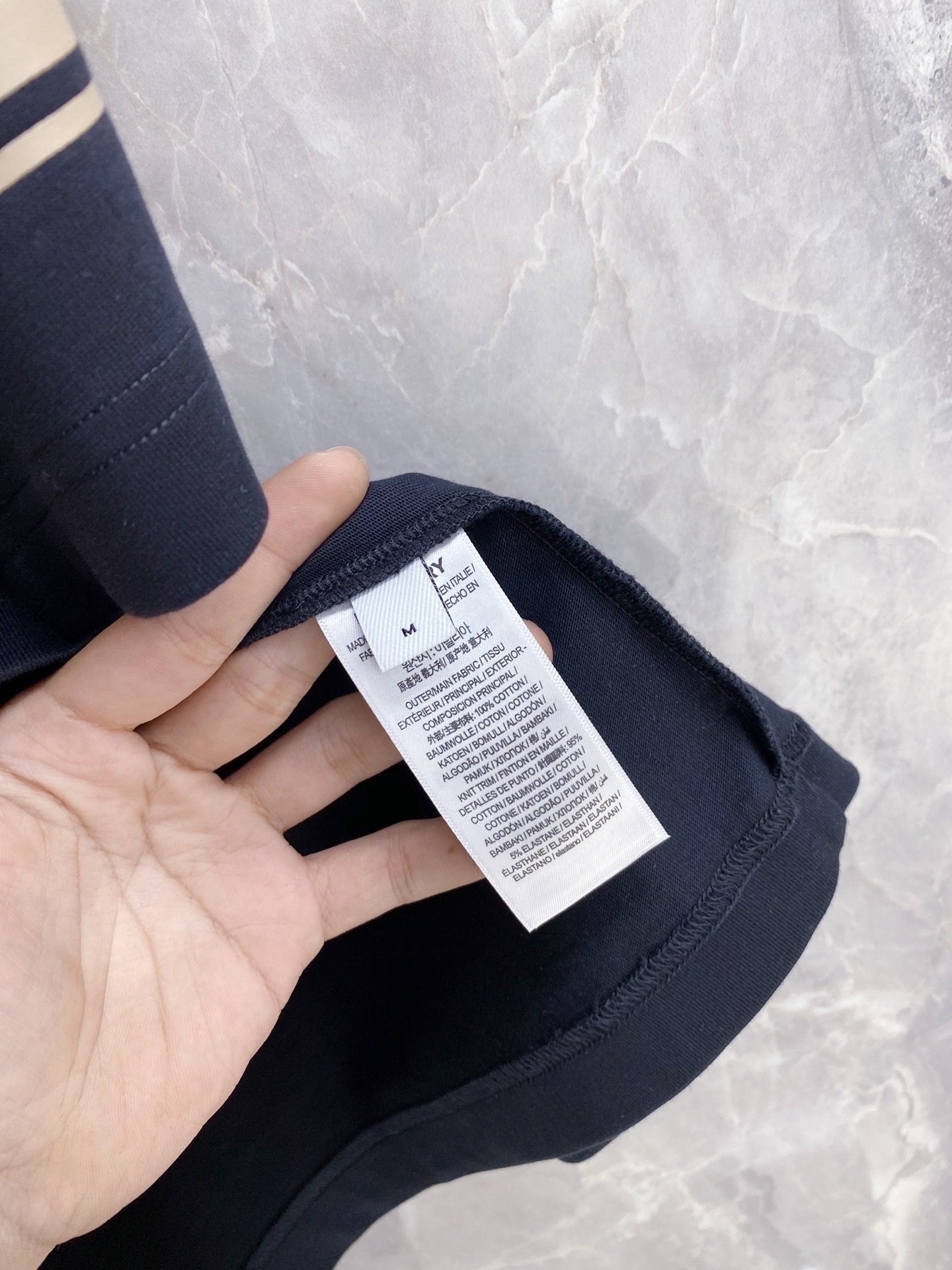 Burberry Basic Clothing Cotton Black S-l-xxl