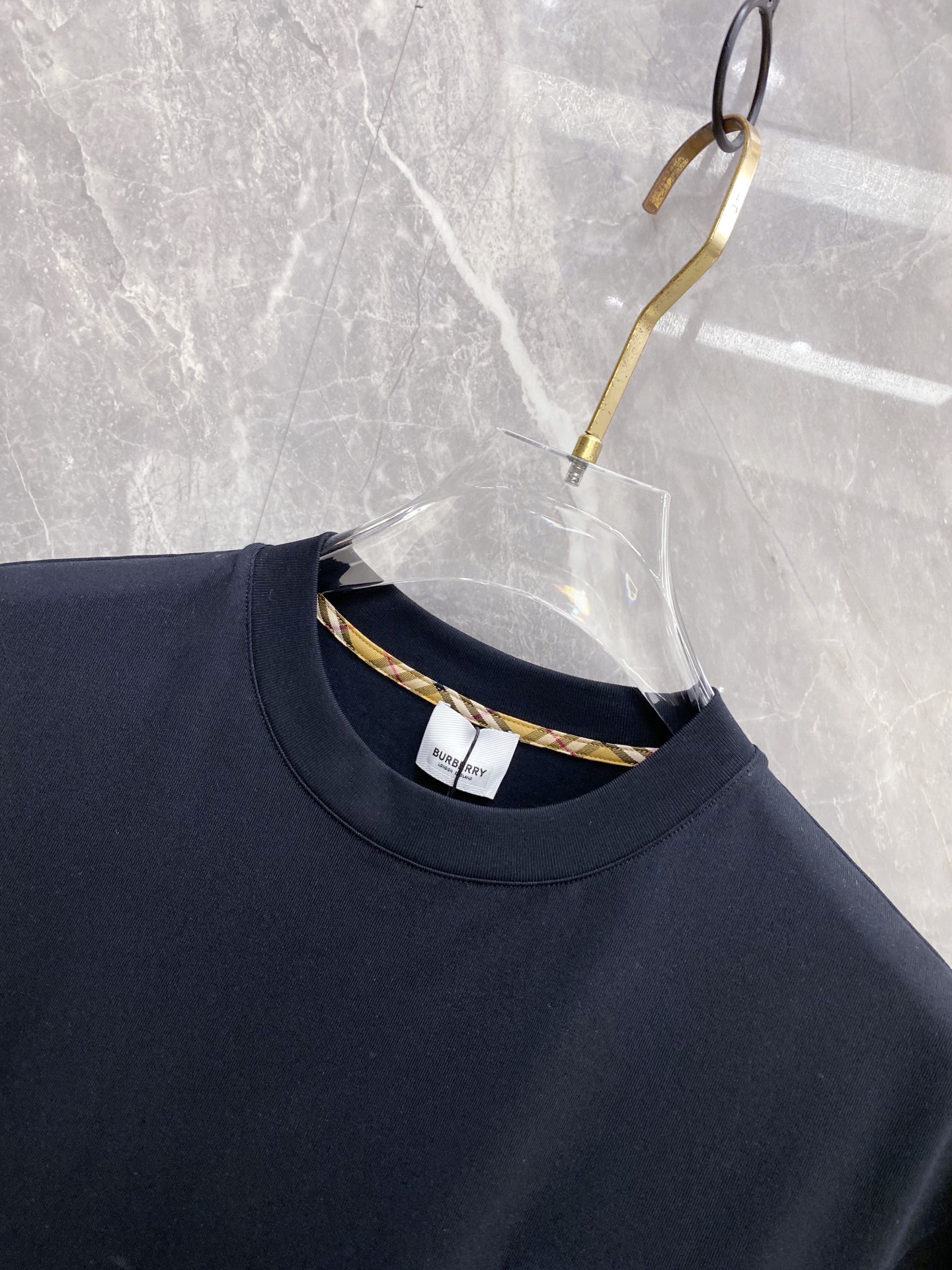 Burberry Basic Clothing Cotton Black S-l-xxl