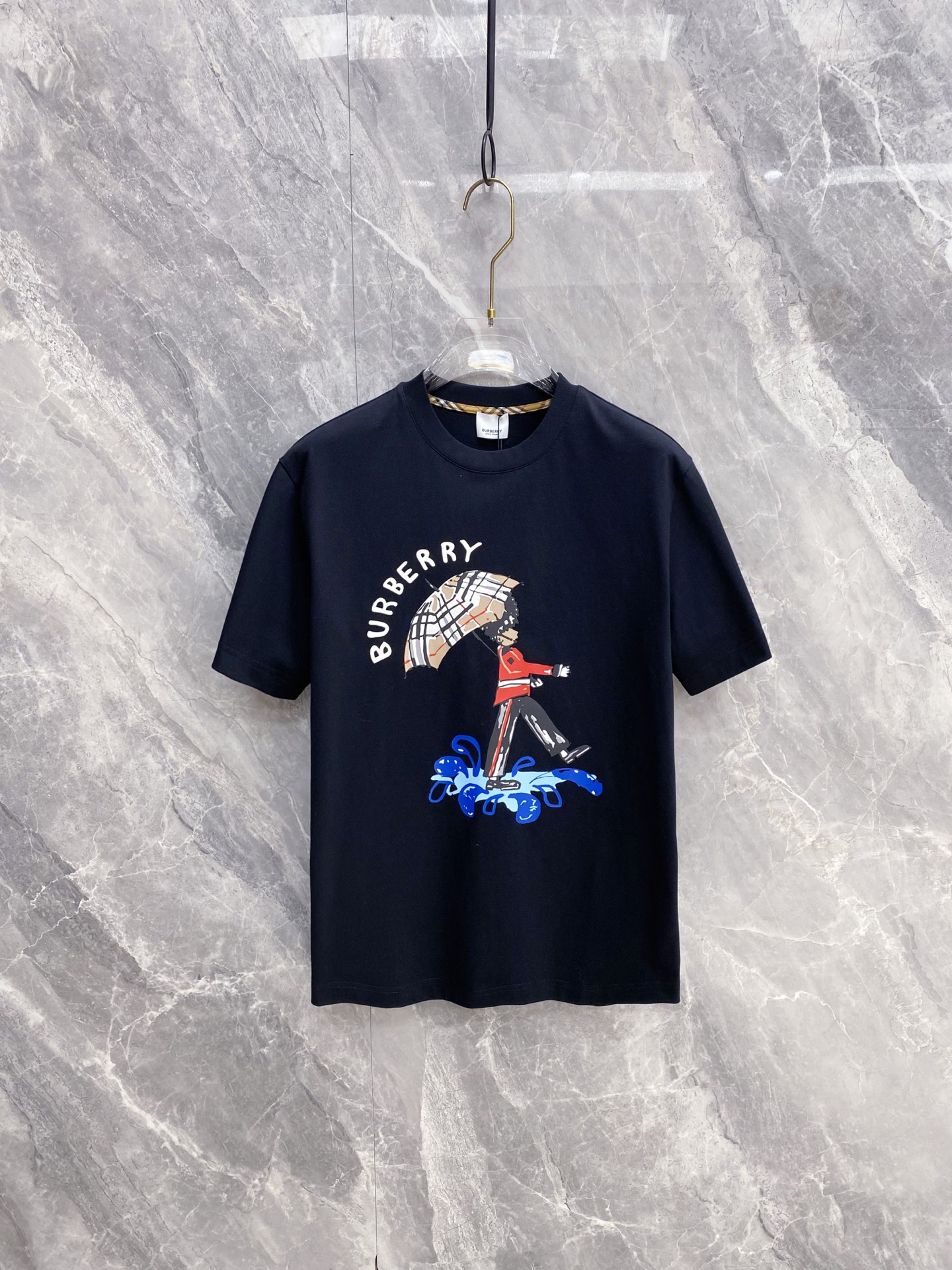 Burberry Basic Clothing Cotton Black S-l-xxl