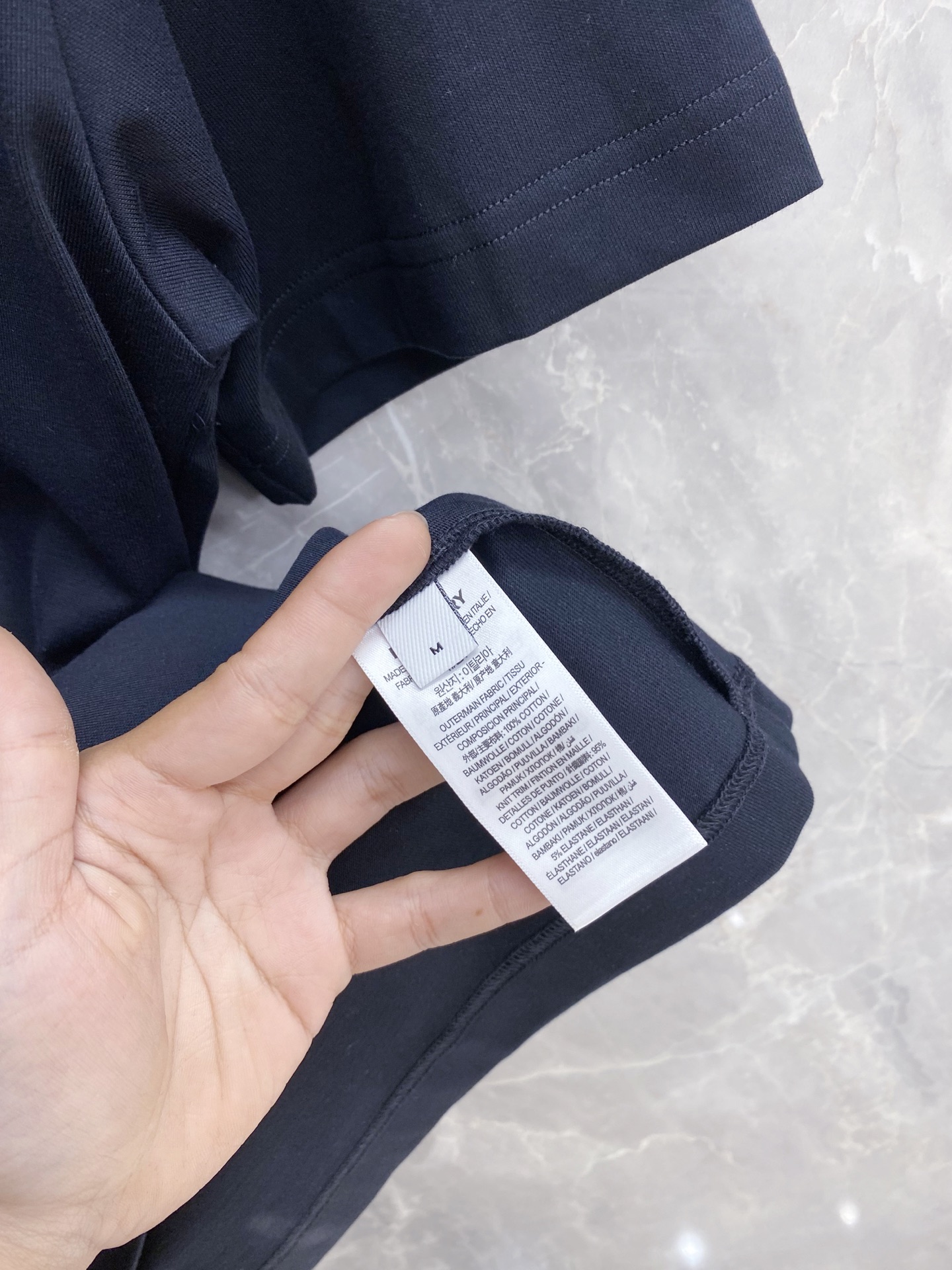 Burberry Basic Clothing Cotton Black S-l-xxl