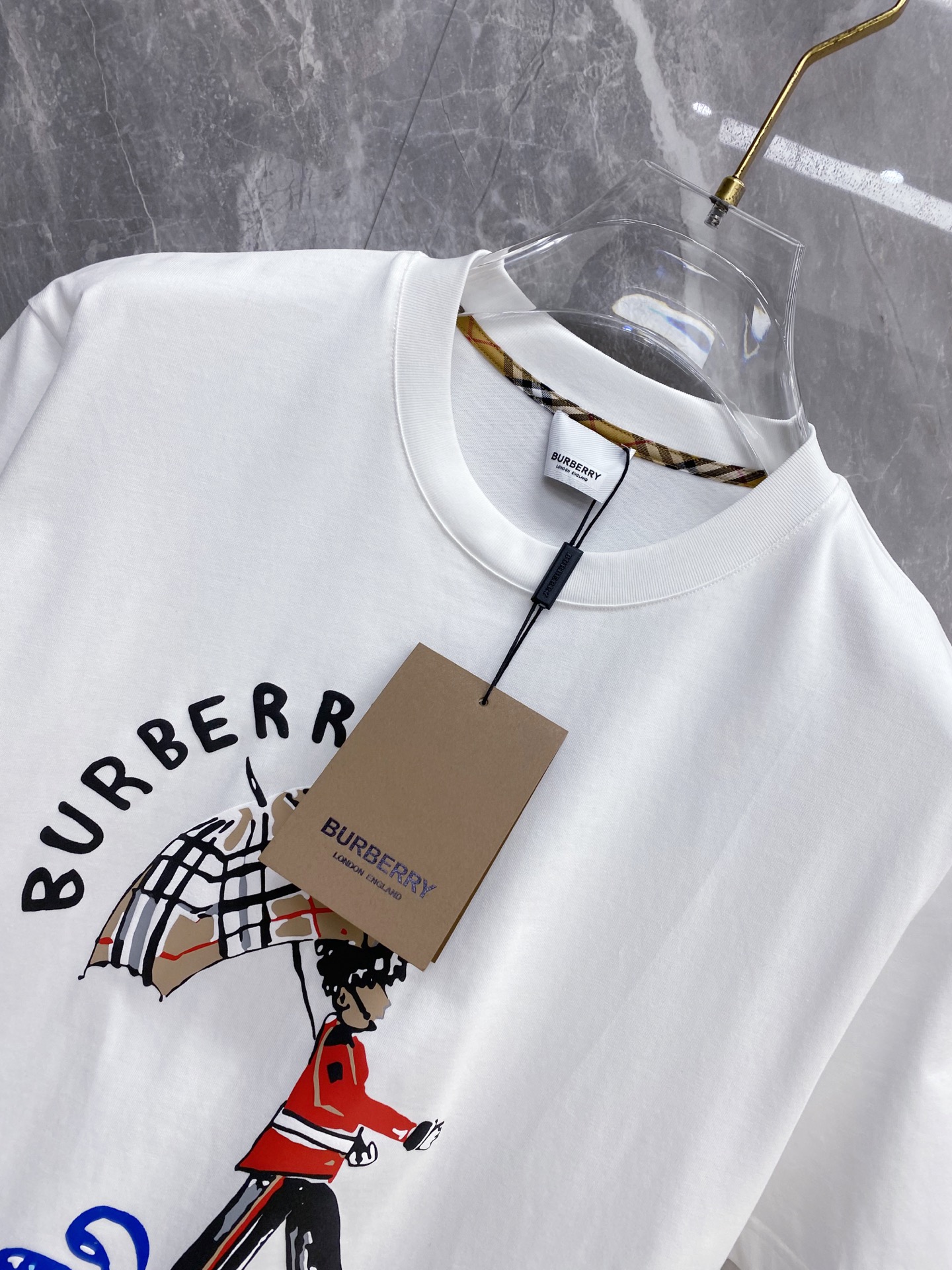 Burberry Basic Clothing Cotton Black S-l-xxl