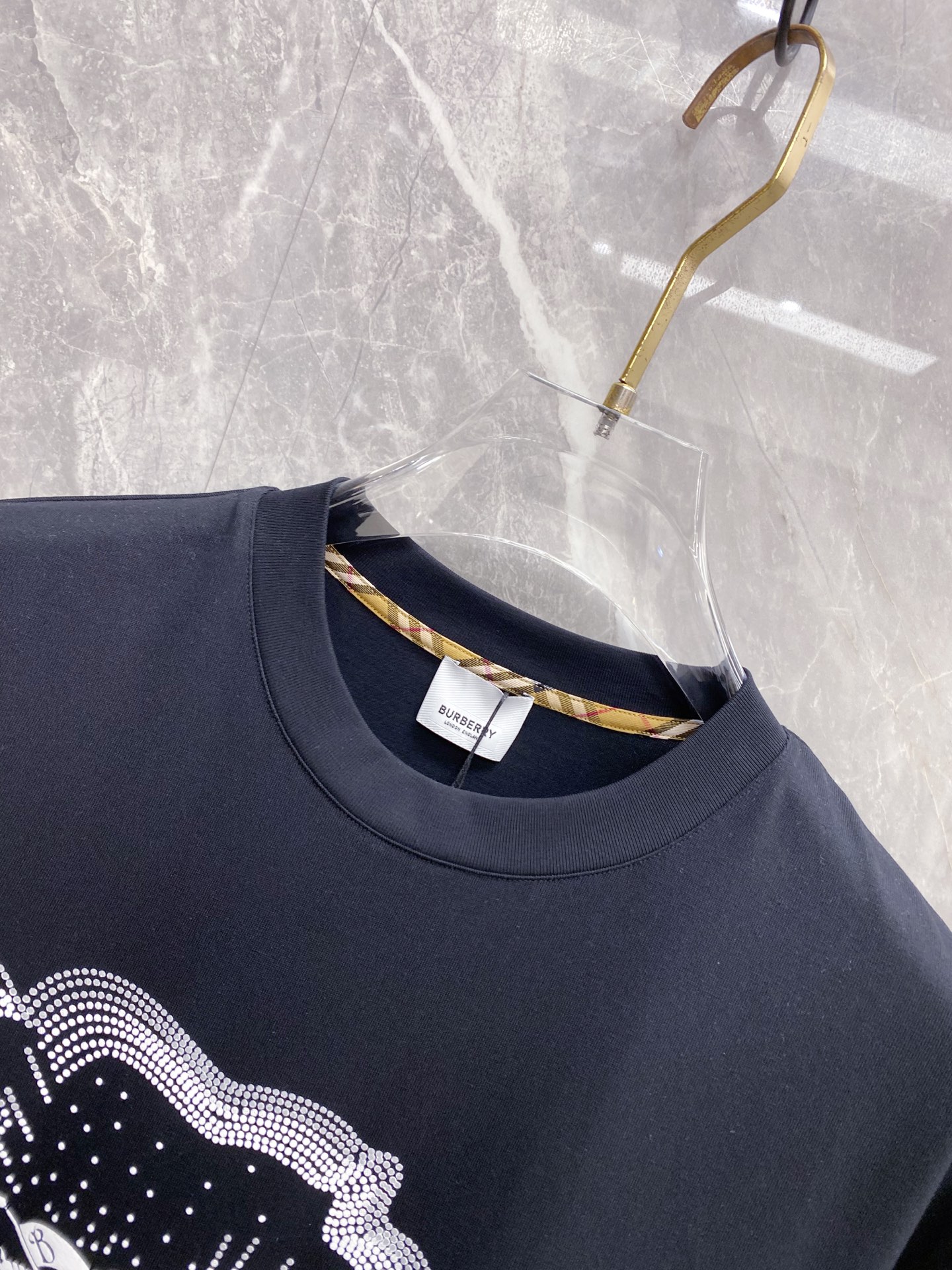 Burberry Basic Clothing Cotton Black S-l-xxl