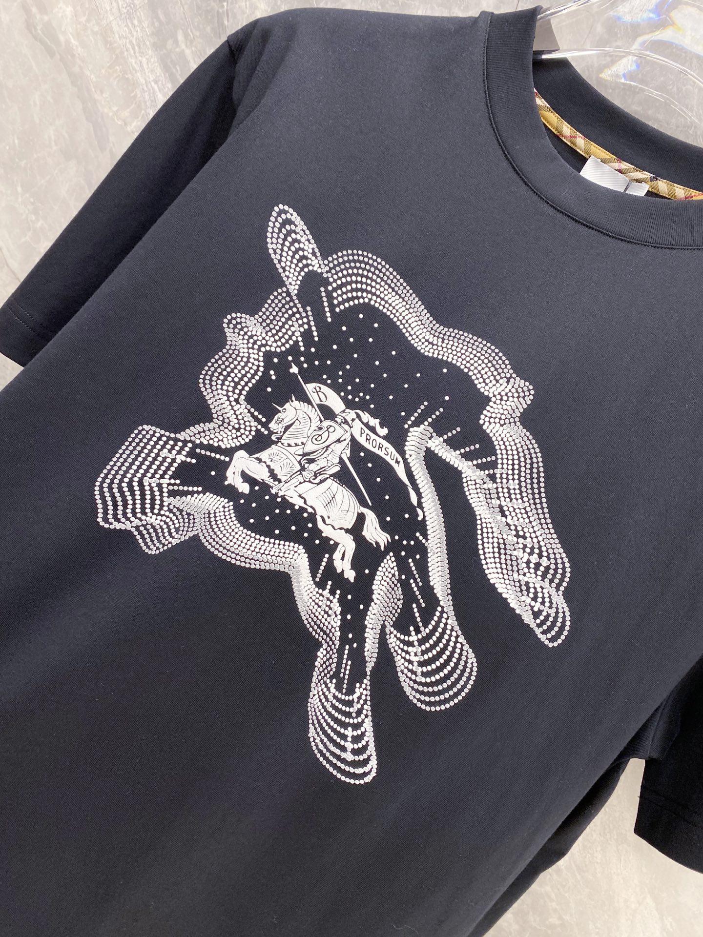 Burberry Basic Clothing Cotton Black S-l-xxl