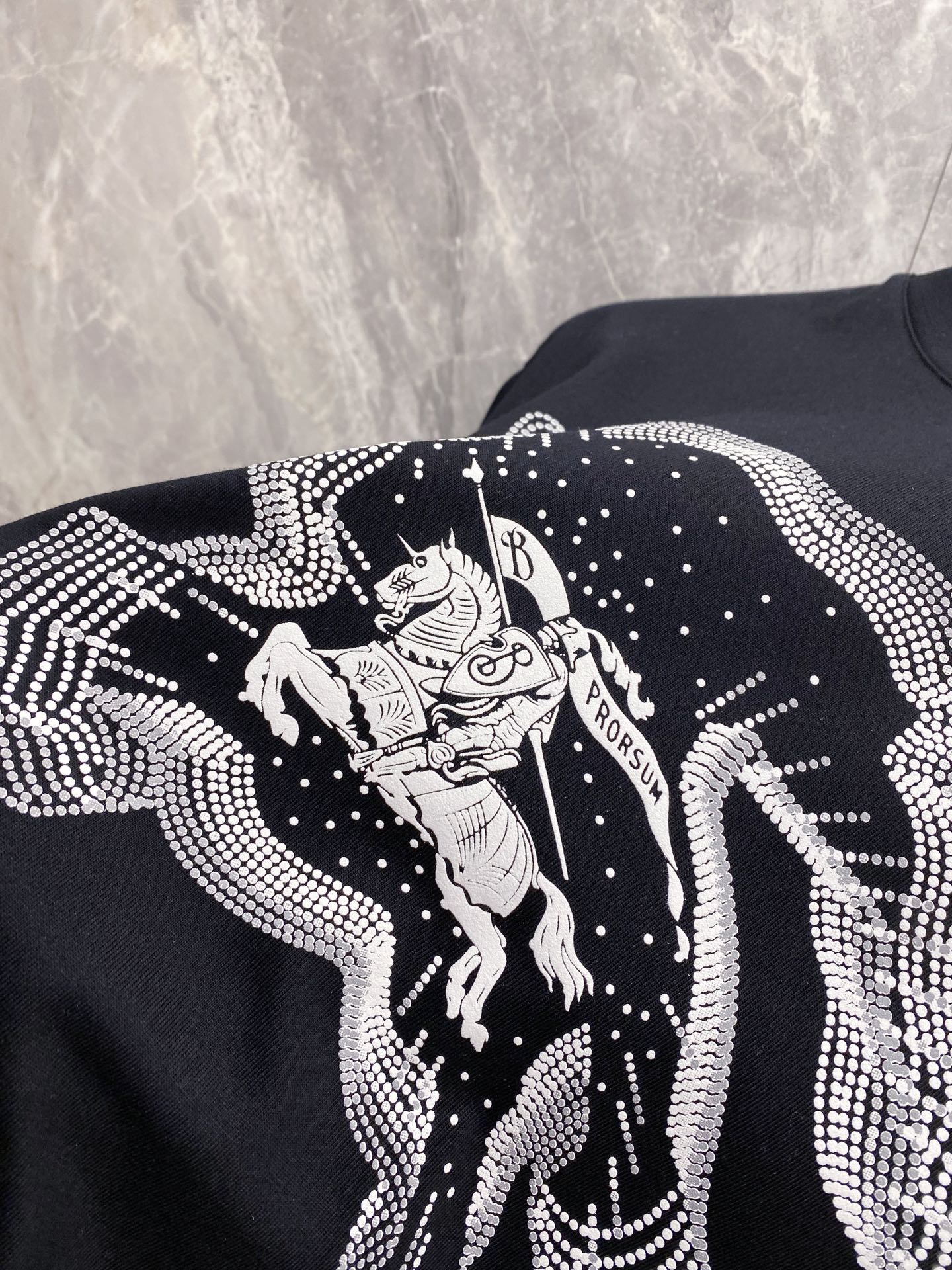 Burberry Basic Clothing Cotton Black S-l-xxl