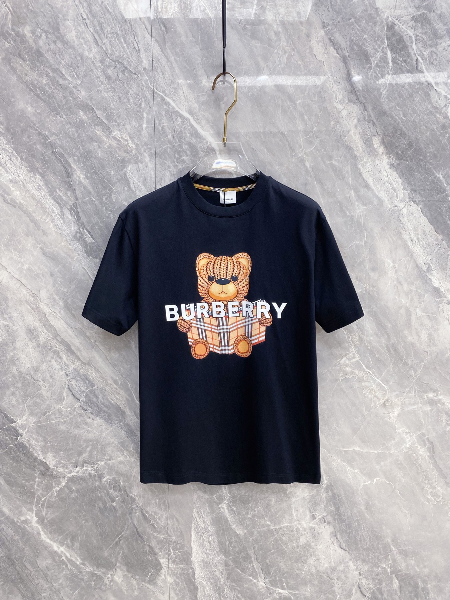Burberry Basic Clothing Cotton Black S-l-xxl