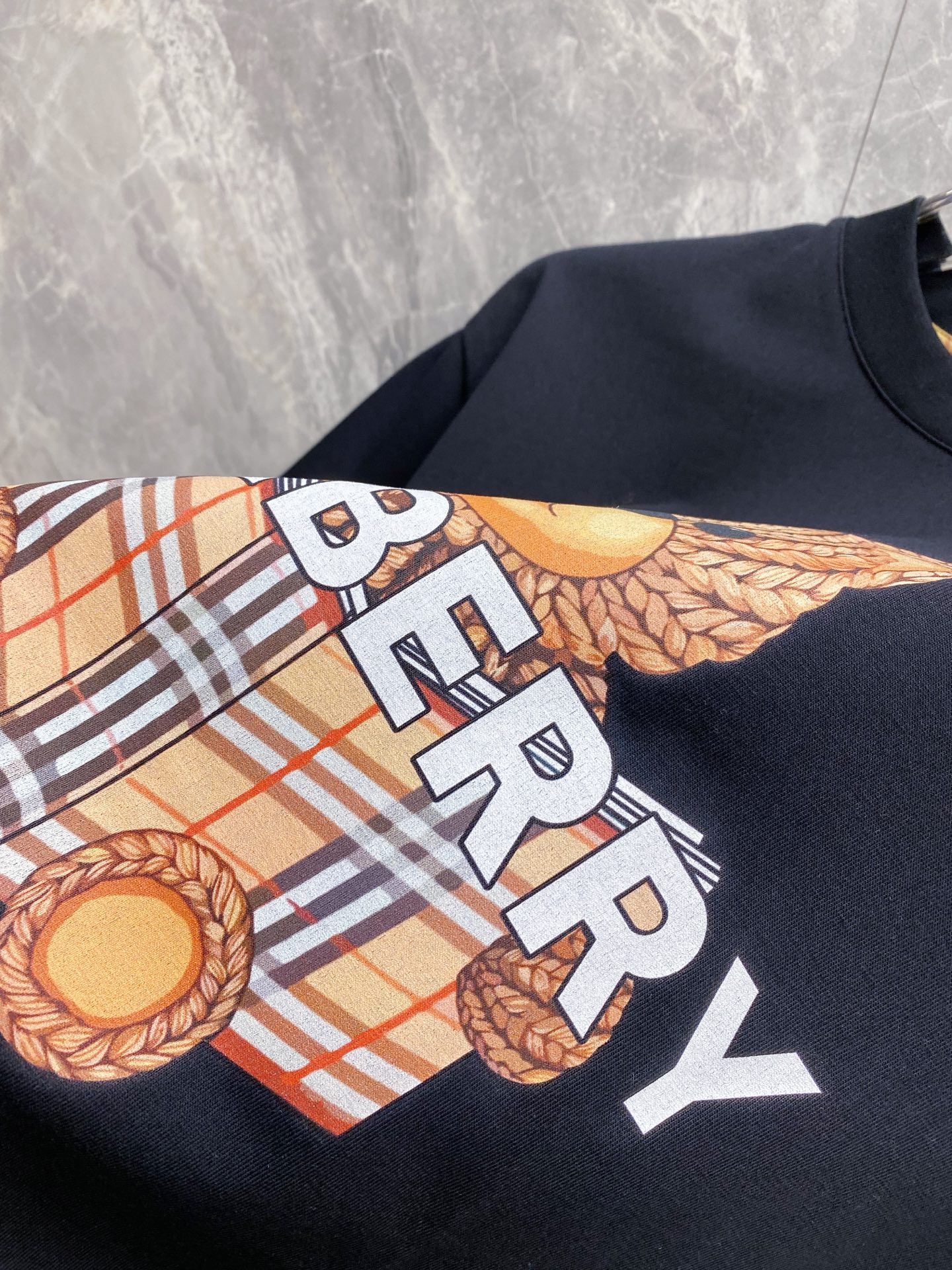 Burberry Basic Clothing Cotton Black S-l-xxl