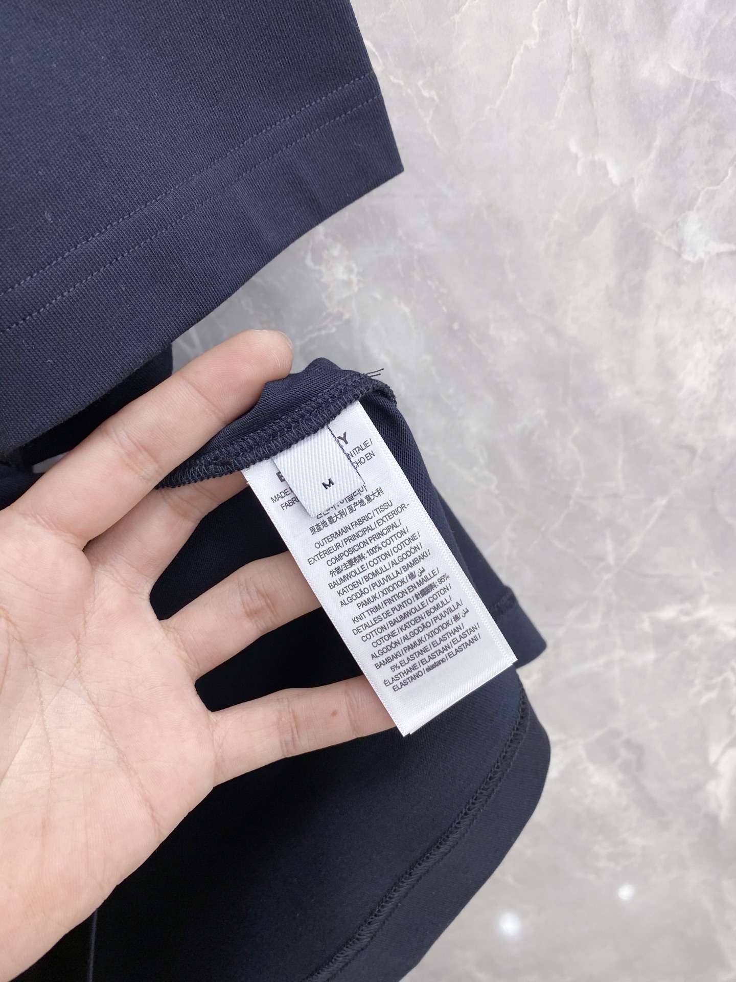 Burberry Basic Clothing Cotton Black S-l-xxl