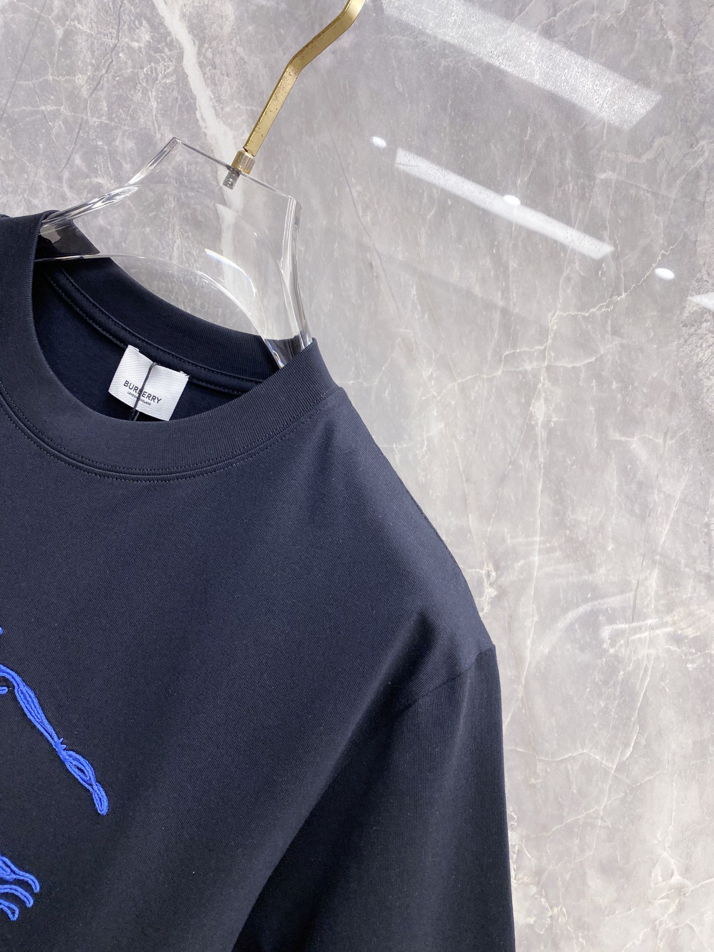 Burberry Basic Clothing Cotton Black S-l-xxl