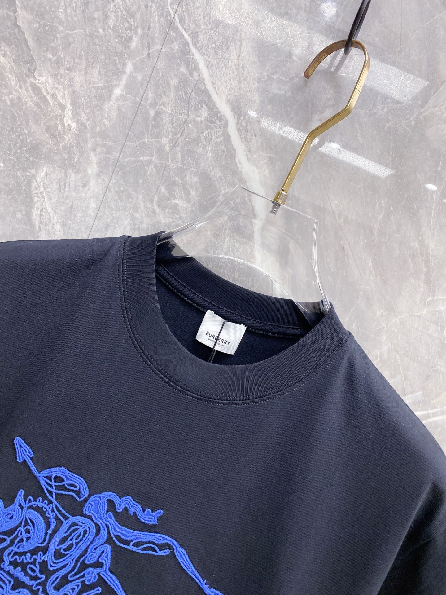 Burberry Basic Clothing Cotton Black S-l-xxl