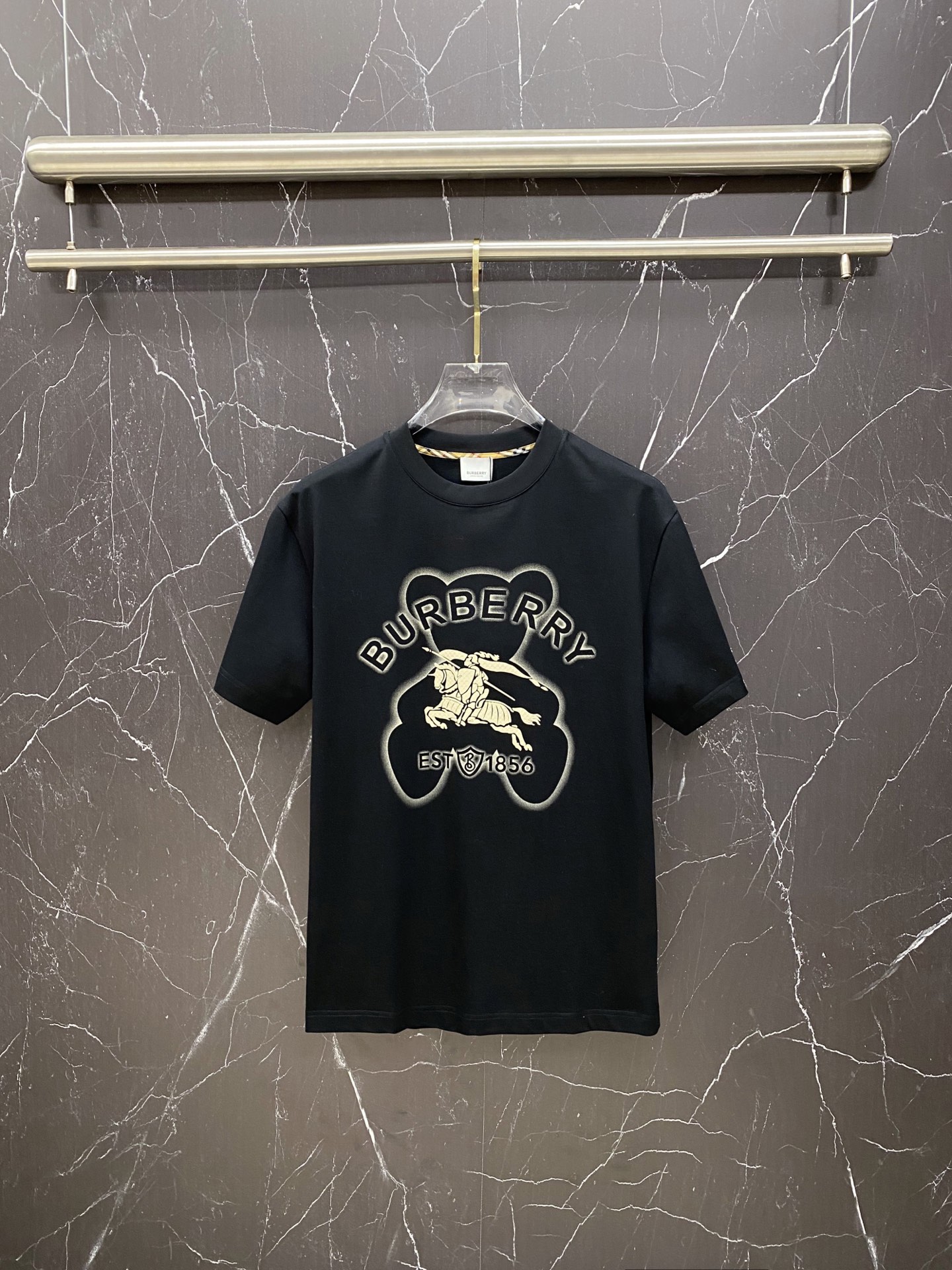 Burberry Basic Clothing Cotton Black S-l-xxl