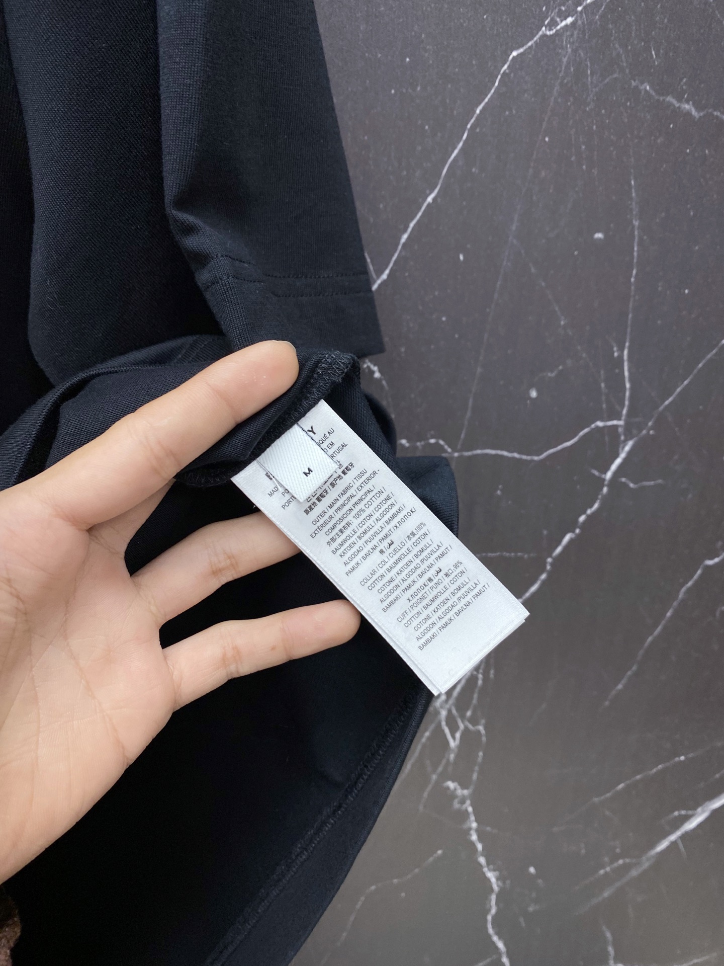 Burberry Basic Clothing Cotton Black S-l-xxl