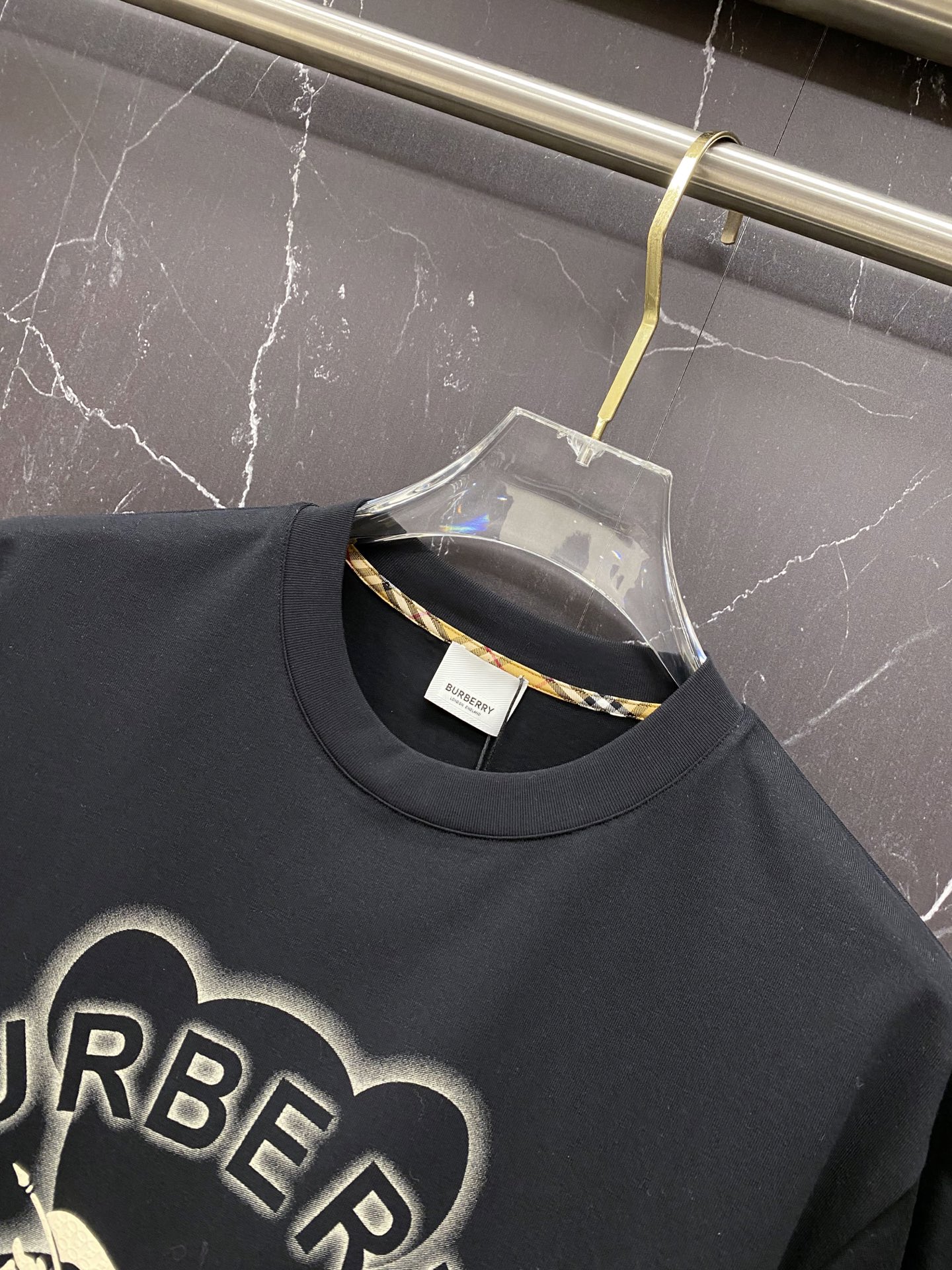 Burberry Basic Clothing Cotton Black S-l-xxl