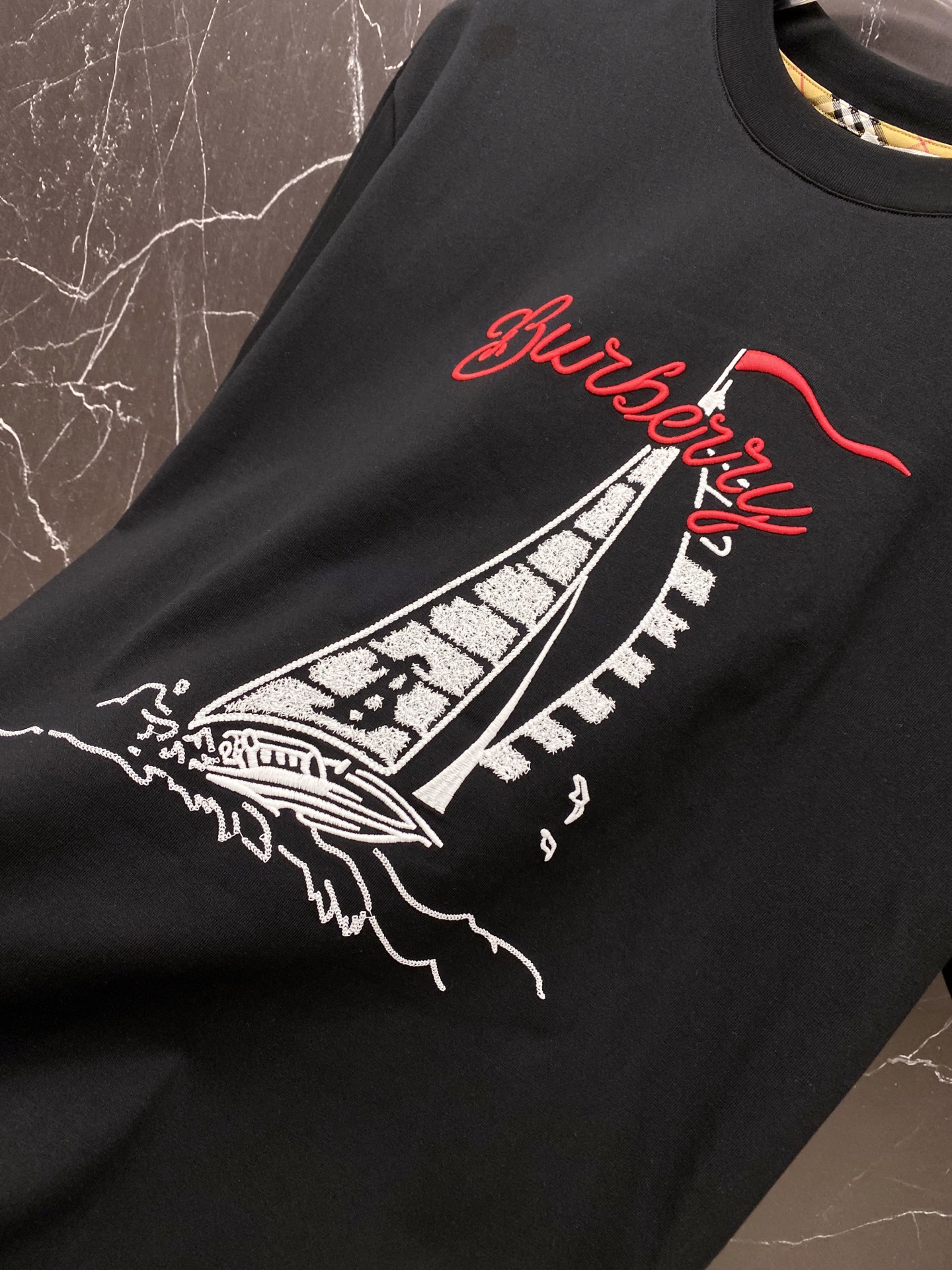 Burberry Basic Clothing Cotton Black S-l-xxl