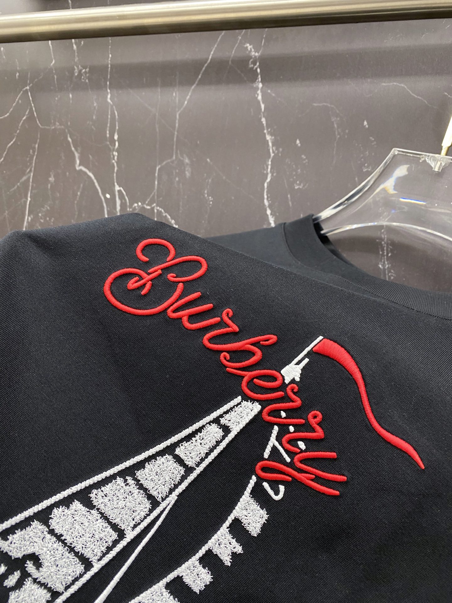 Burberry Basic Clothing Cotton Black S-l-xxl