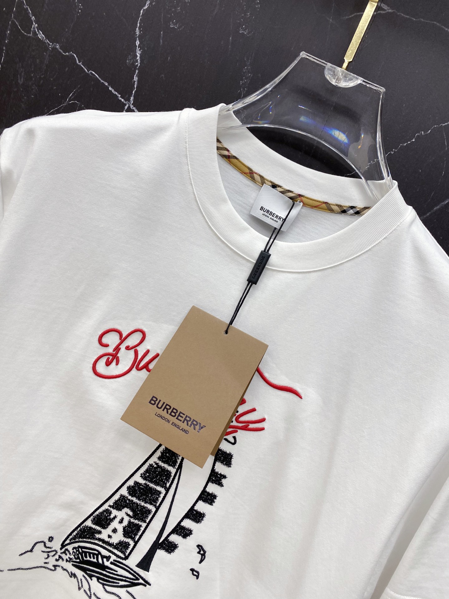 Burberry Basic Clothing Cotton Black S-l-xxl