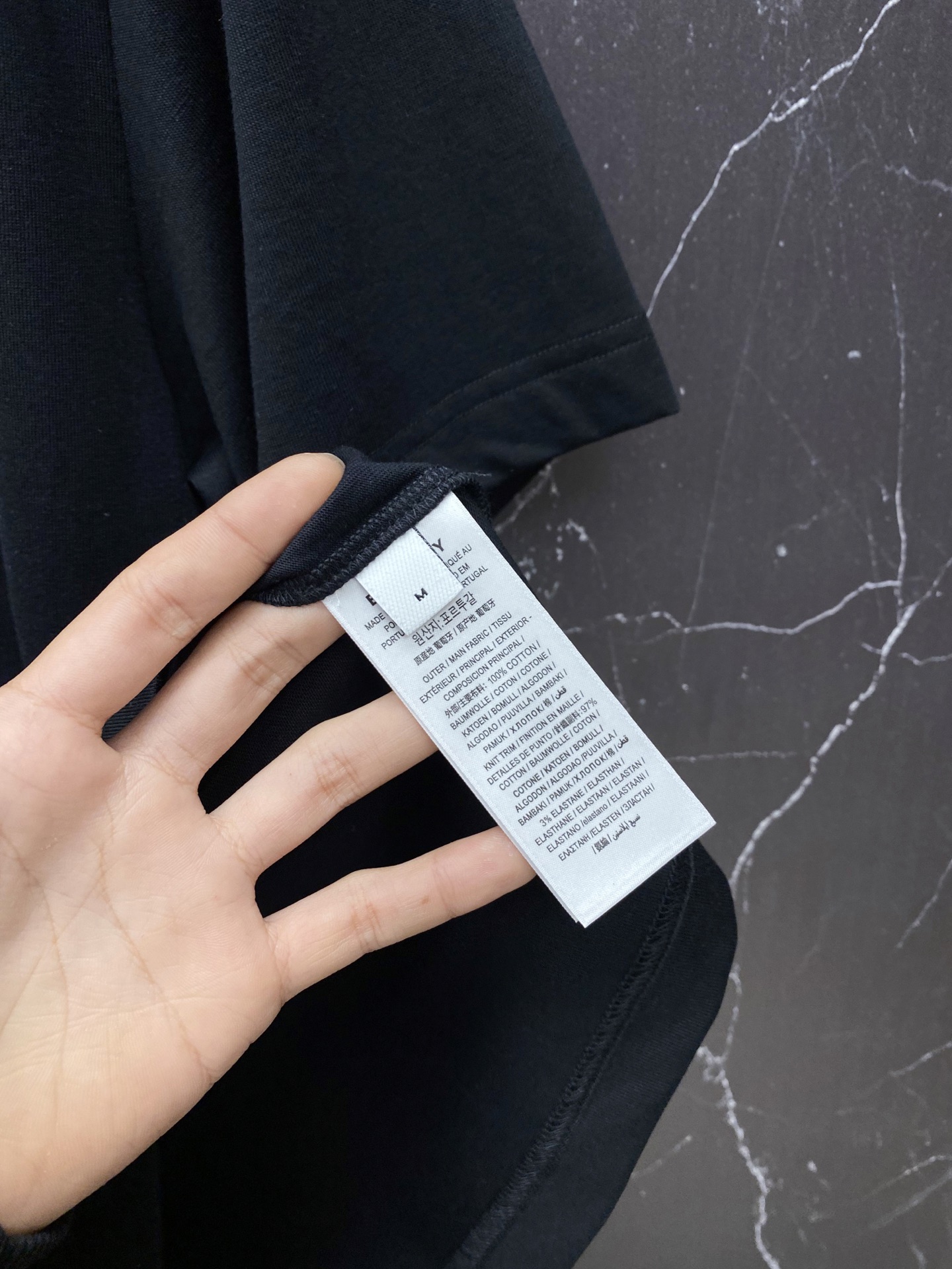 Burberry Basic Clothing Cotton Black S-l-xxl