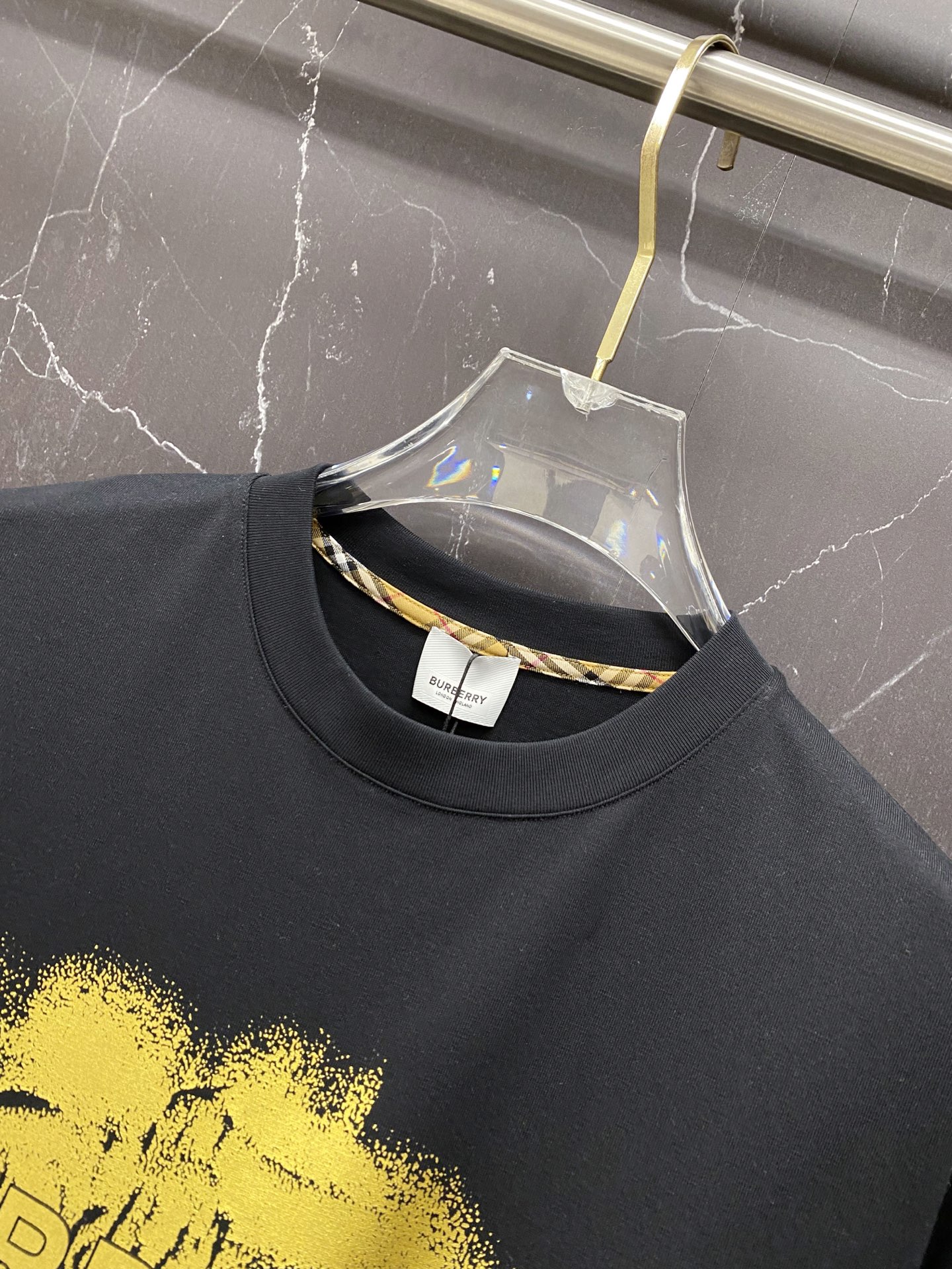 Burberry Basic Clothing Cotton Black S-l-xxl