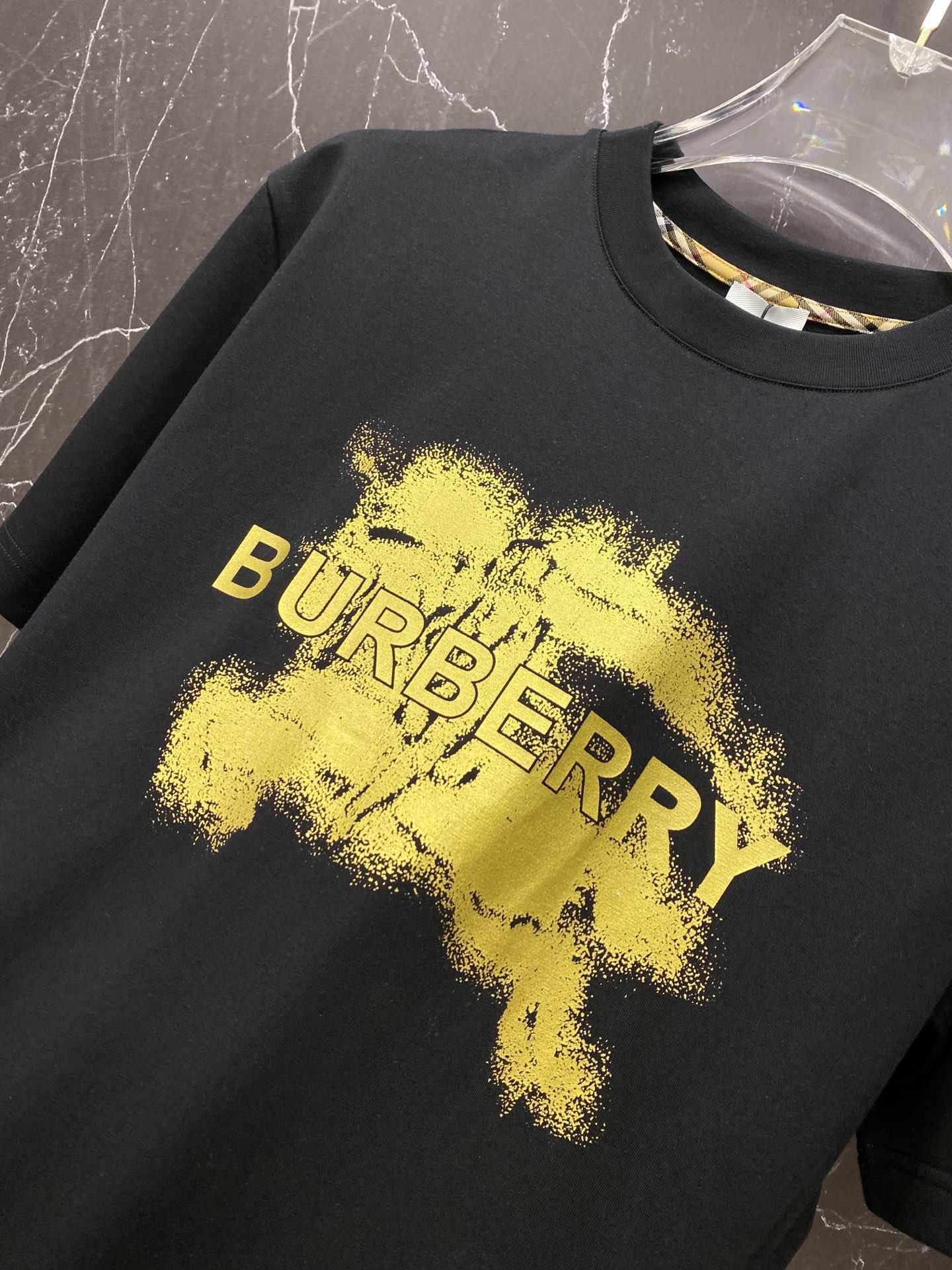 Burberry Basic Clothing Cotton Black S-l-xxl