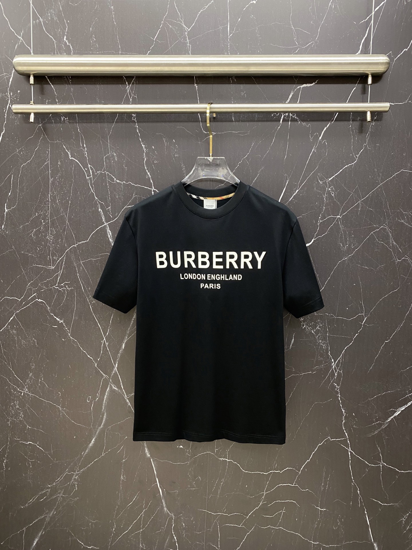 Burberry Basic Clothing Cotton Black S-l-xxl