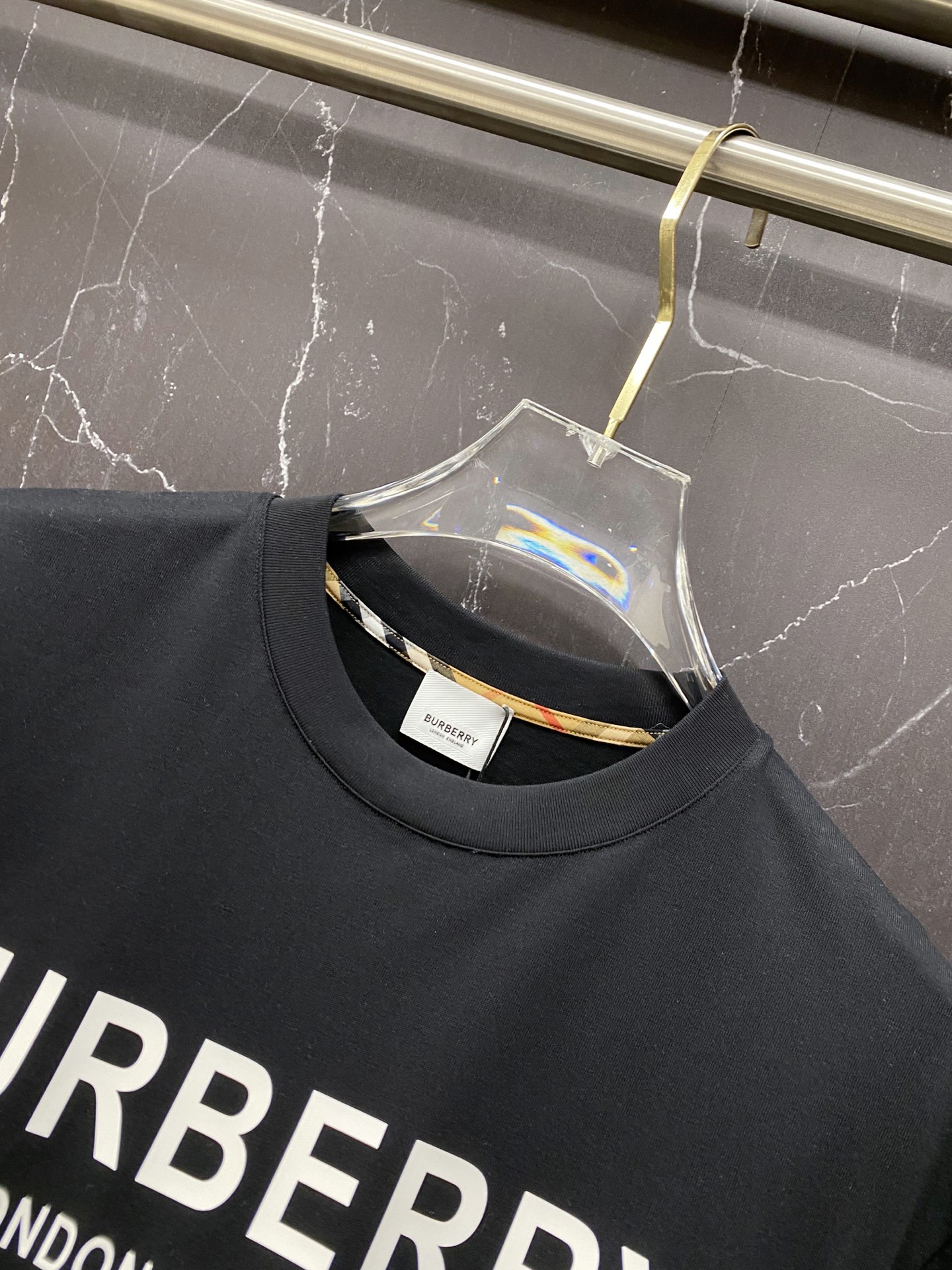 Burberry Basic Clothing Cotton Black S-l-xxl