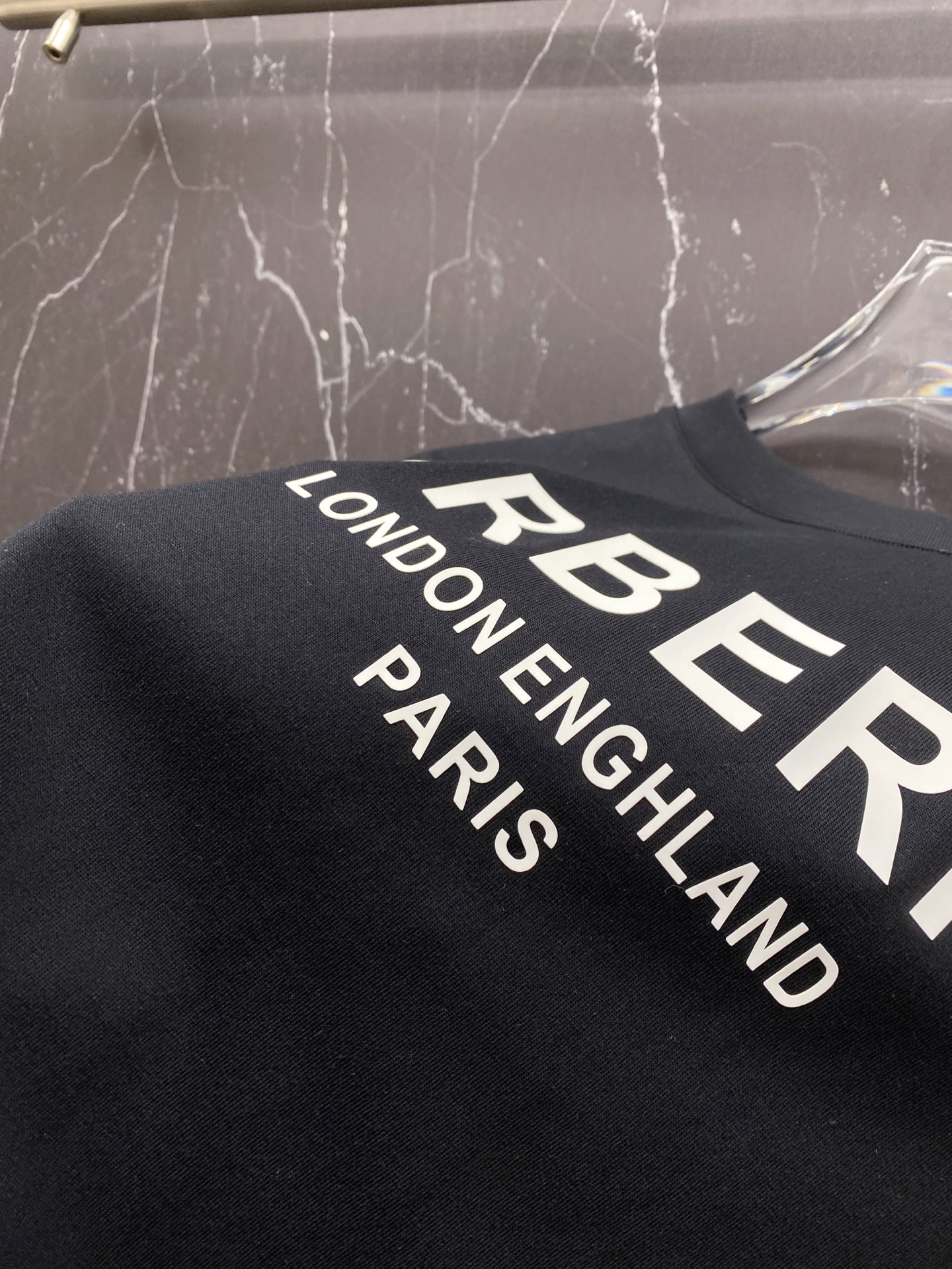 Burberry Basic Clothing Cotton Black S-l-xxl