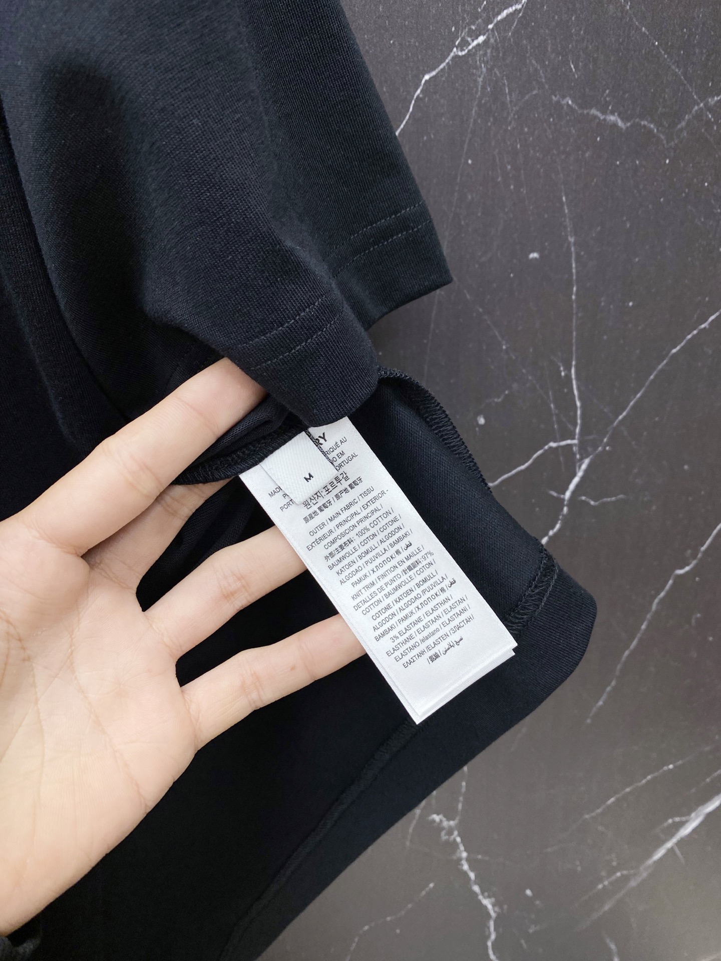 Burberry Basic Clothing Cotton Black S-l-xxl