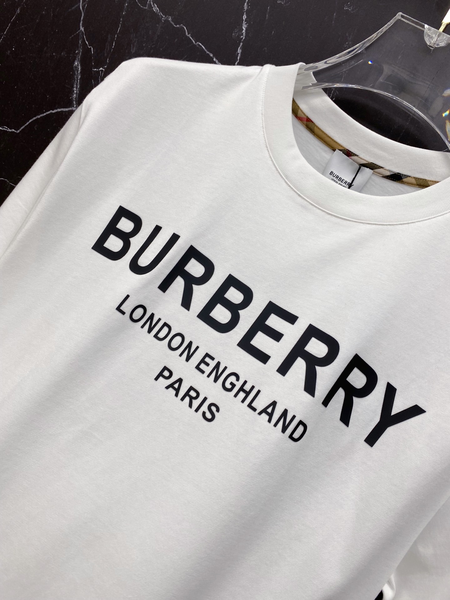 Burberry Basic Clothing Cotton Black S-l-xxl