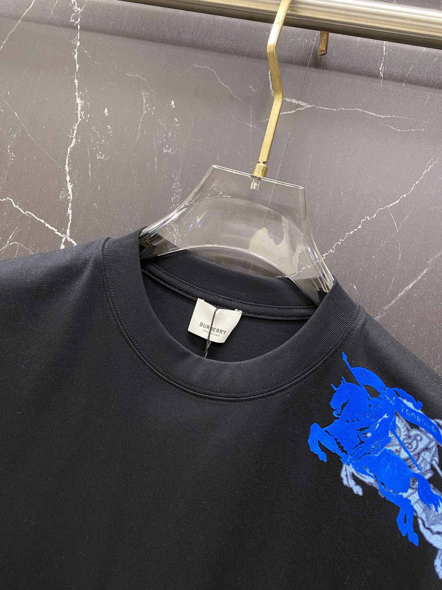 Burberry Basic Clothing Cotton Black S-l-xxl