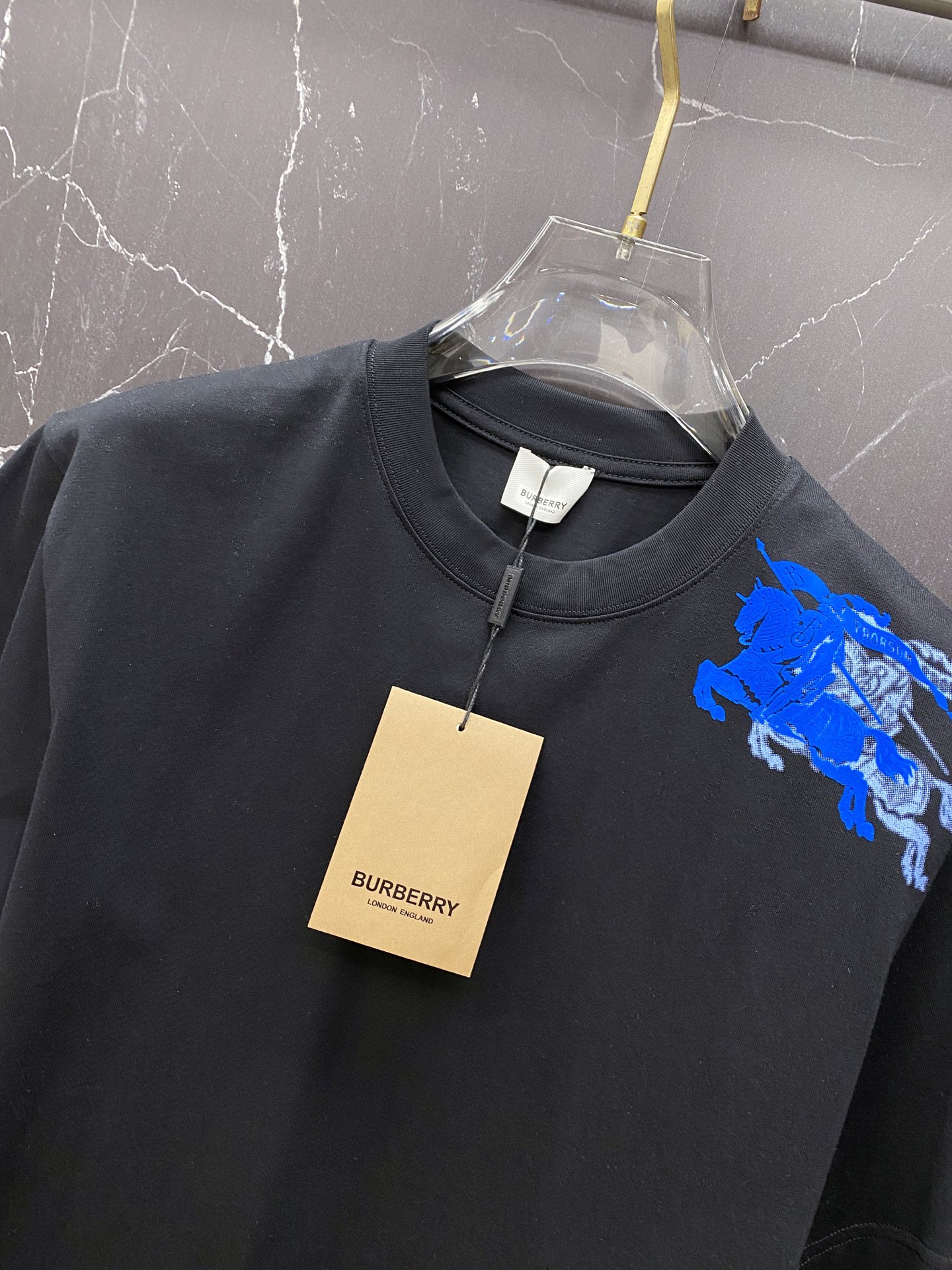 Burberry Basic Clothing Cotton Black S-l-xxl