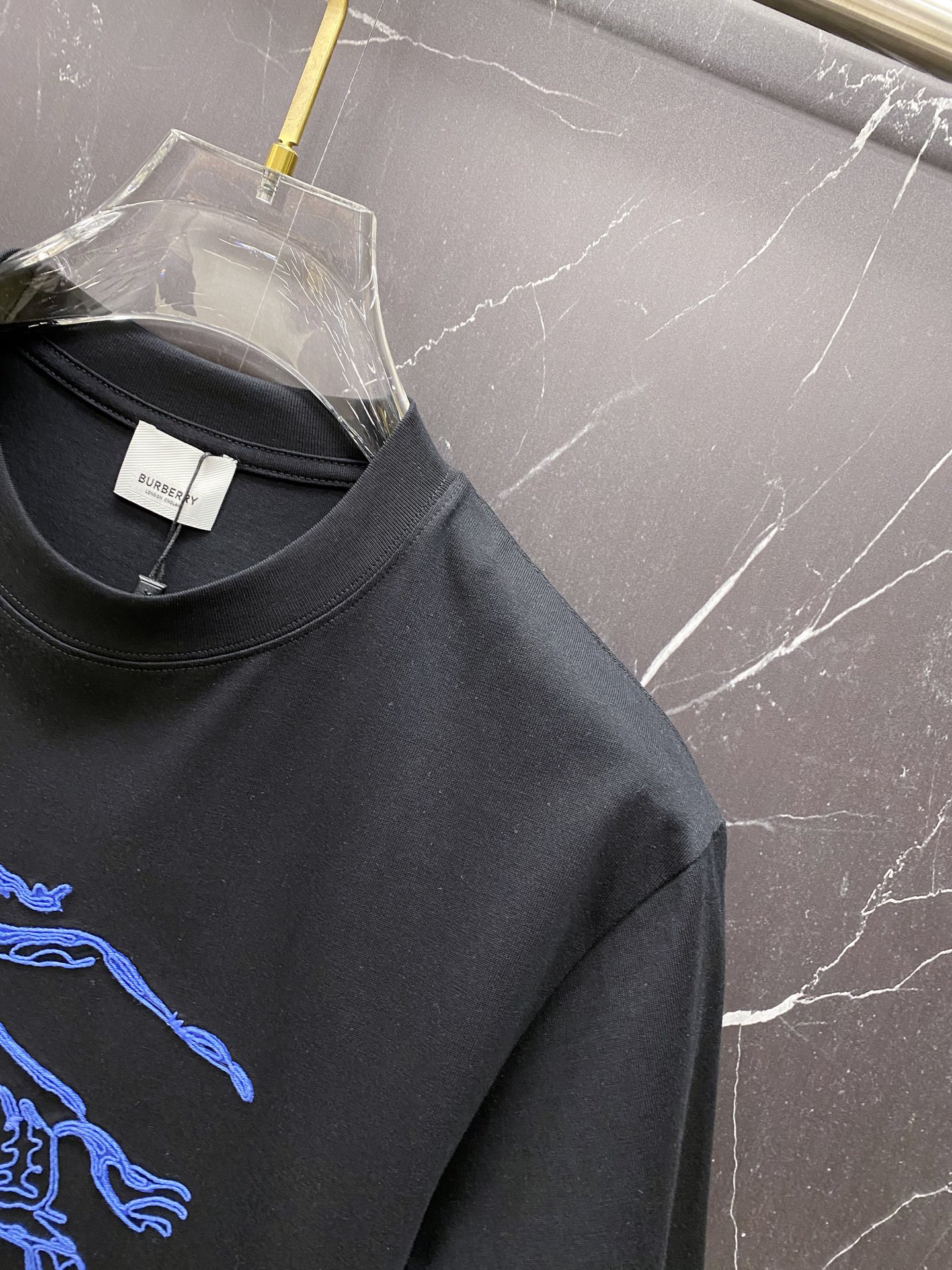 Burberry Basic Clothing Cotton Black S-l-xxl