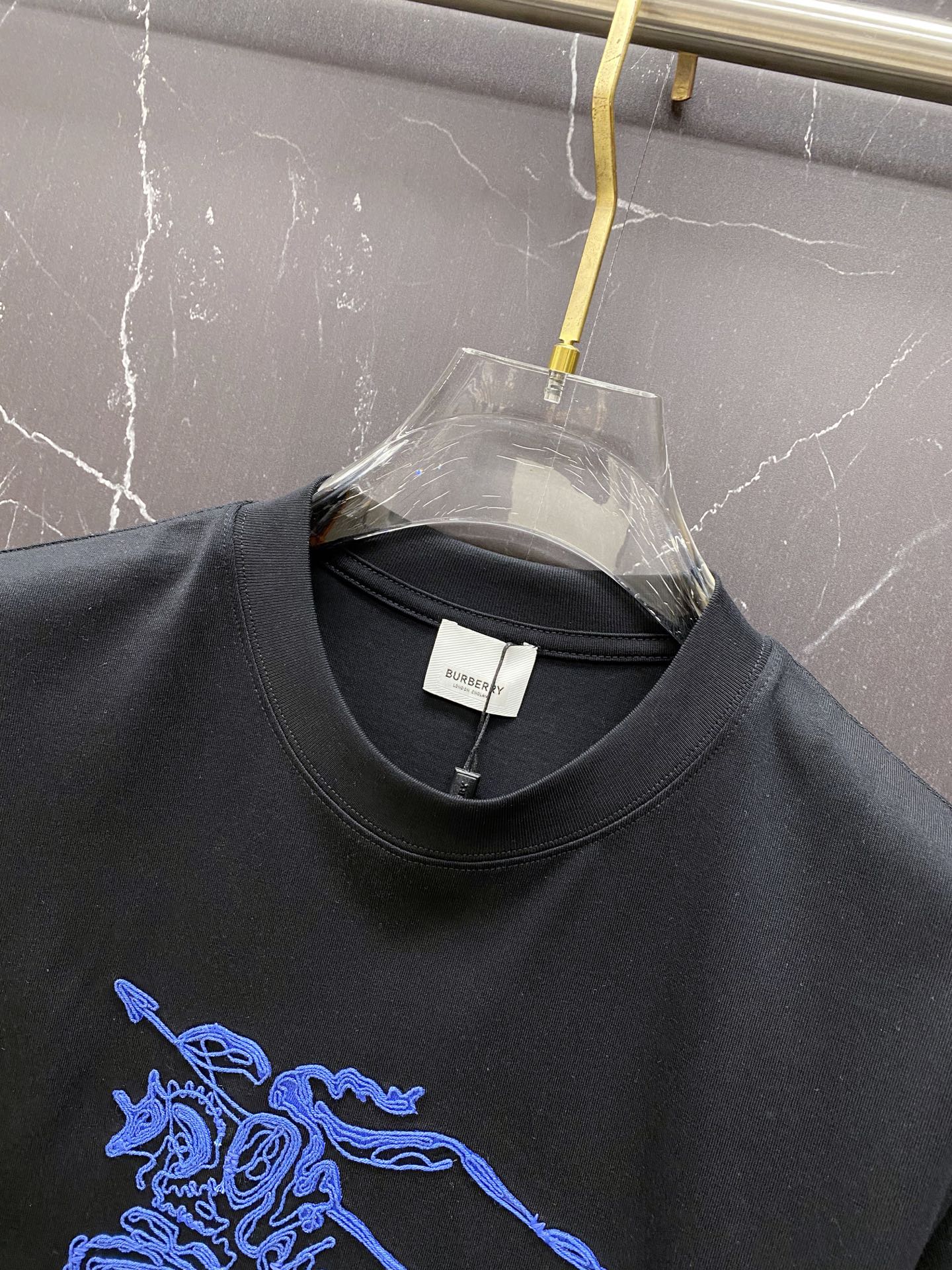 Burberry Basic Clothing Cotton Black S-l-xxl