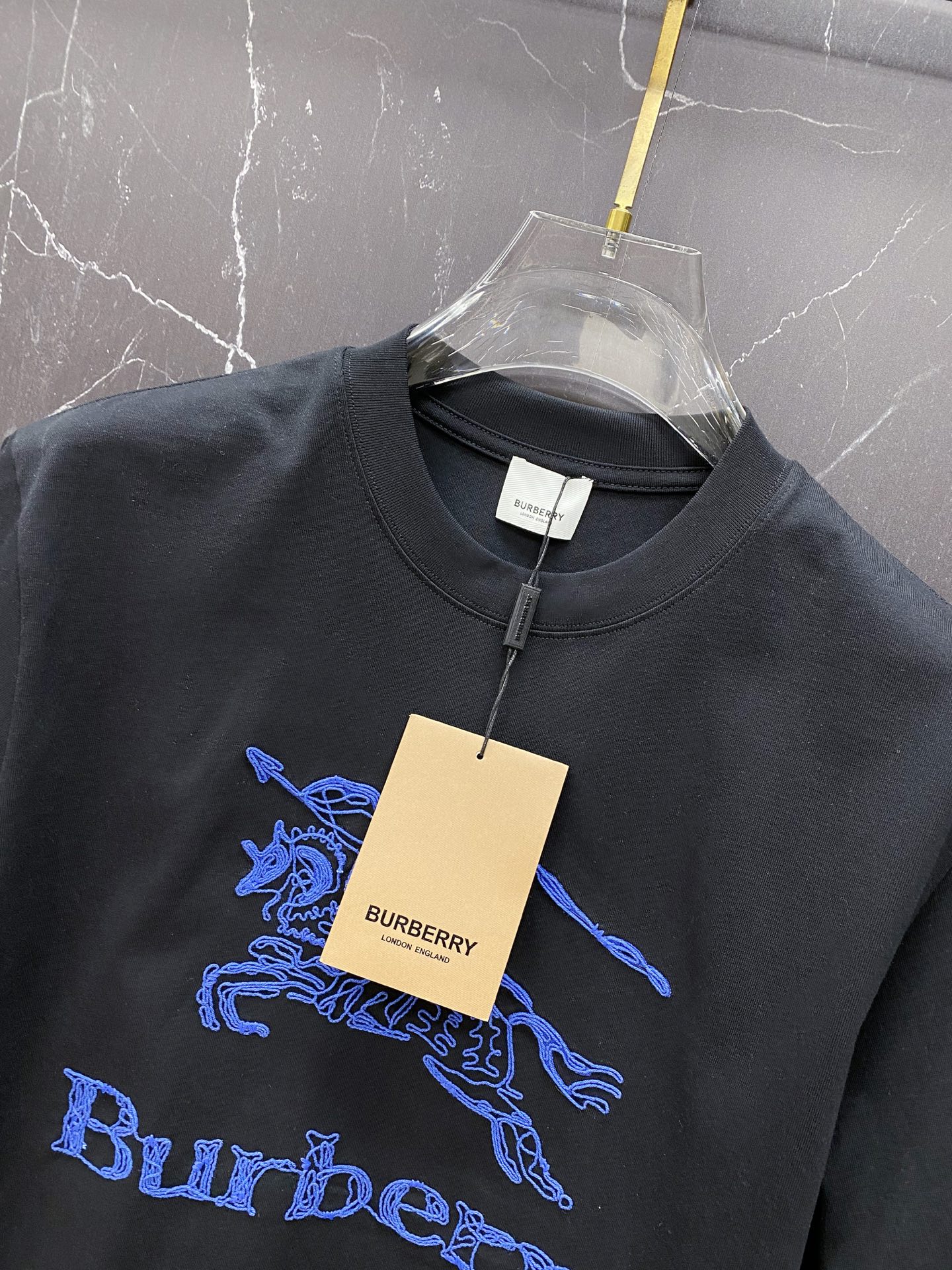 Burberry Basic Clothing Cotton Black S-l-xxl