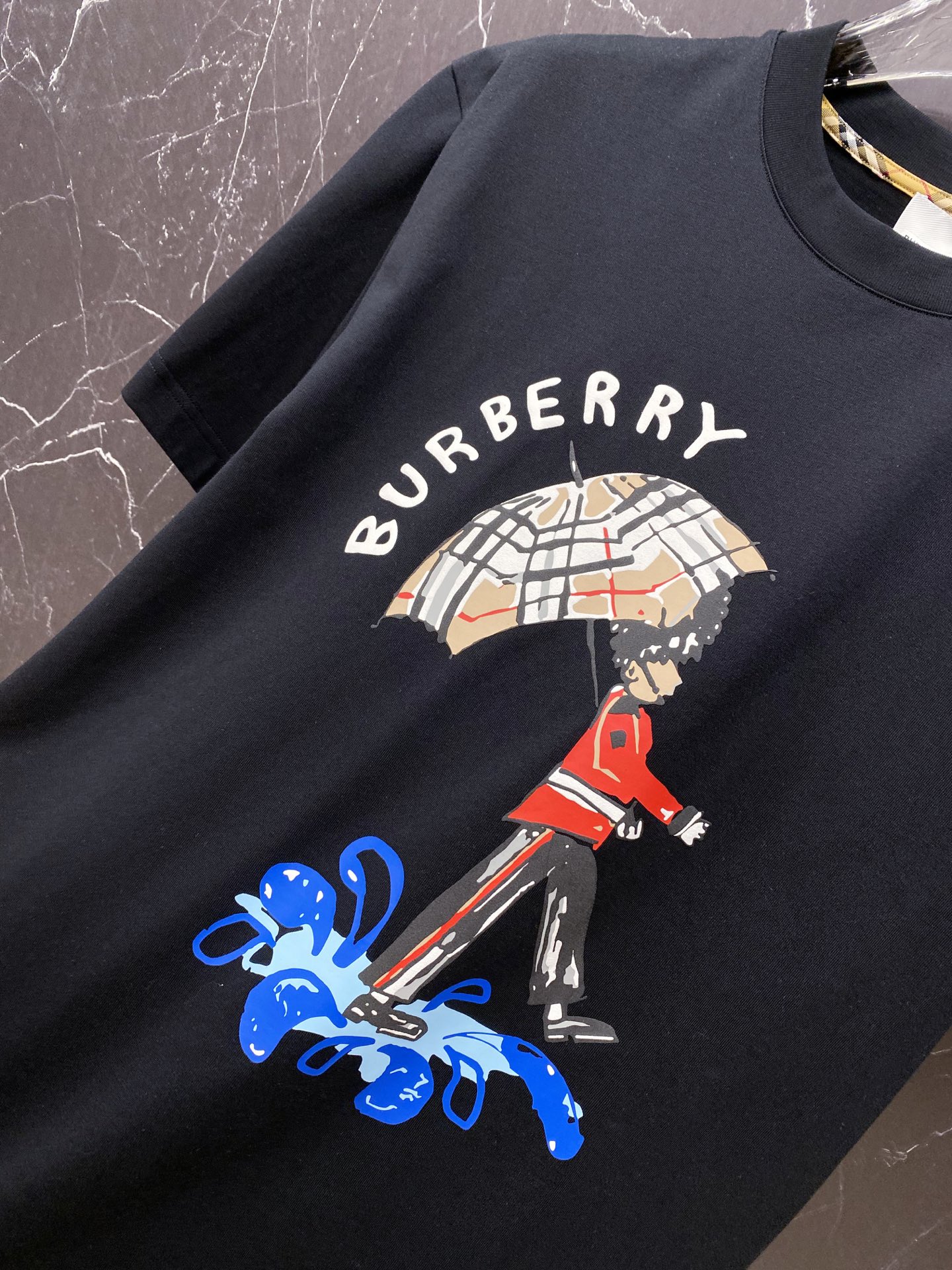 Burberry Basic Clothing Cotton Black S-l-xxl