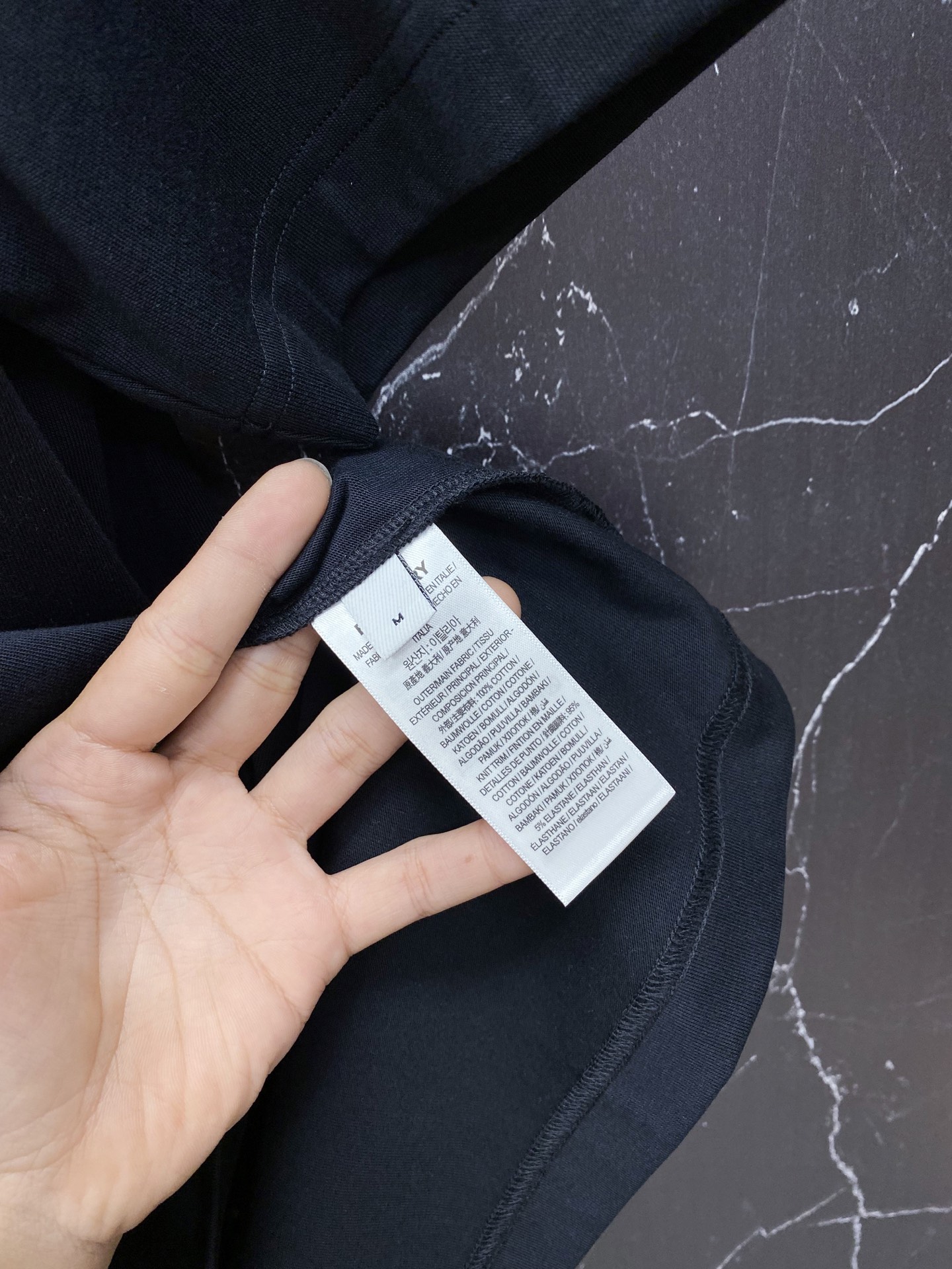 Burberry Basic Clothing Cotton Black S-l-xxl