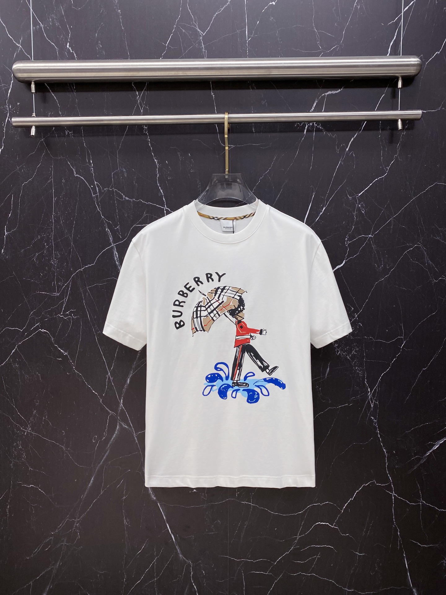 Burberry Basic Clothing Cotton Black S-l-xxl