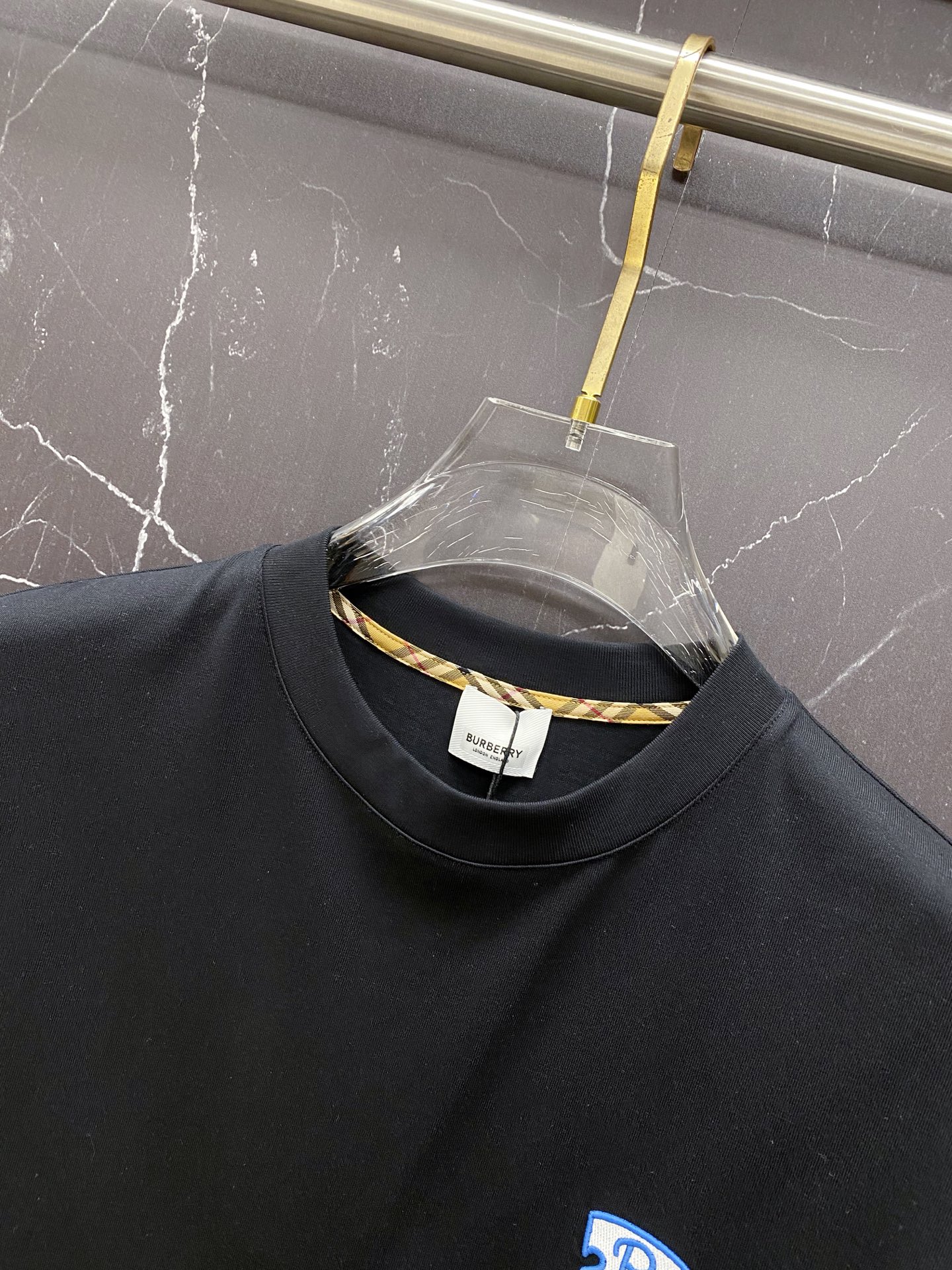 Burberry Basic Clothing Cotton Black S-l-xxl