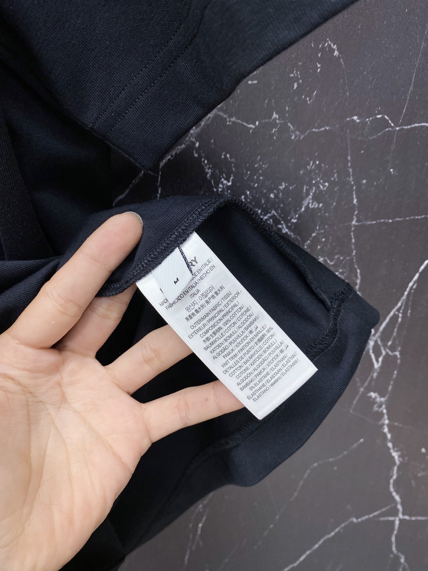 Burberry Basic Clothing Cotton Black S-l-xxl