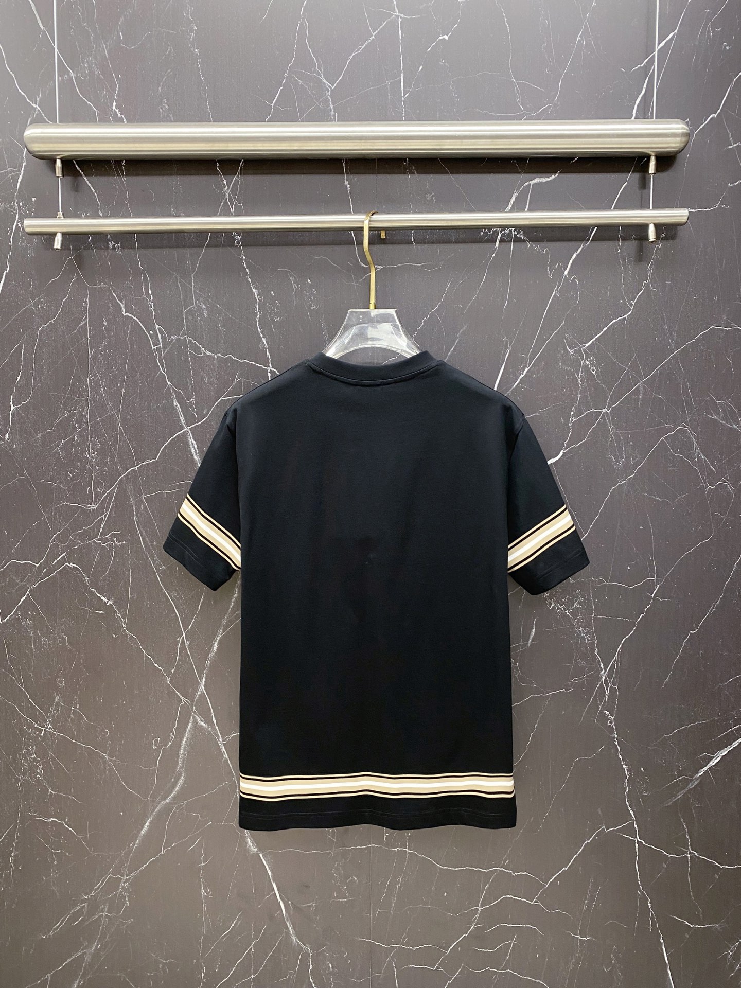 Burberry Basic Clothing Cotton Black S-l-xxl