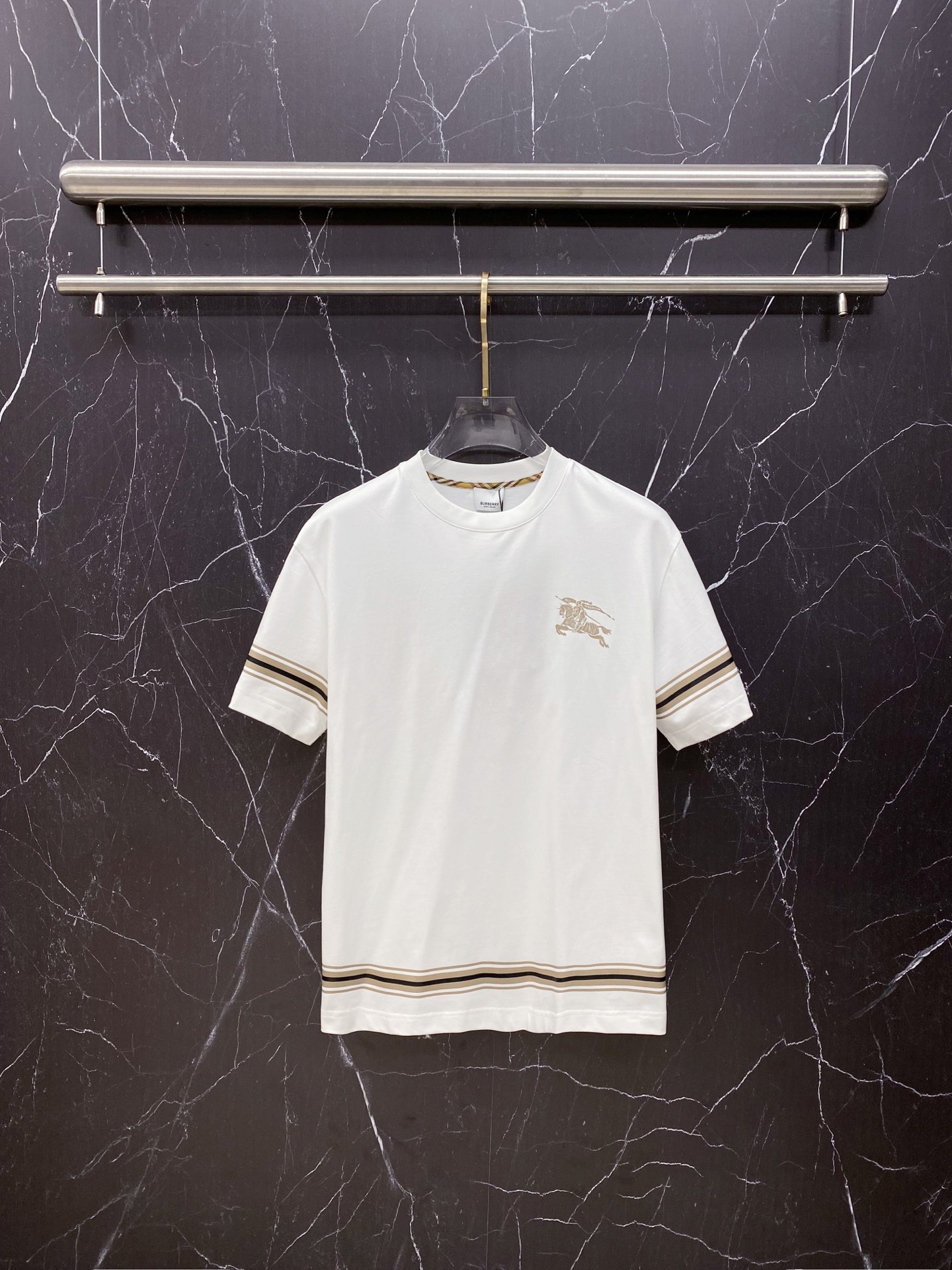 Burberry Basic Clothing Cotton Black S-l-xxl