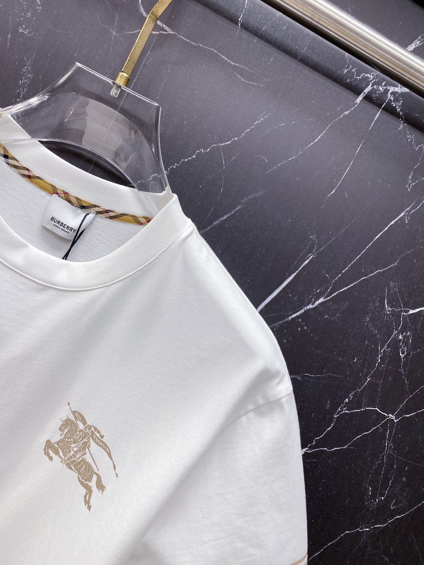 Burberry Basic Clothing Cotton Black S-l-xxl