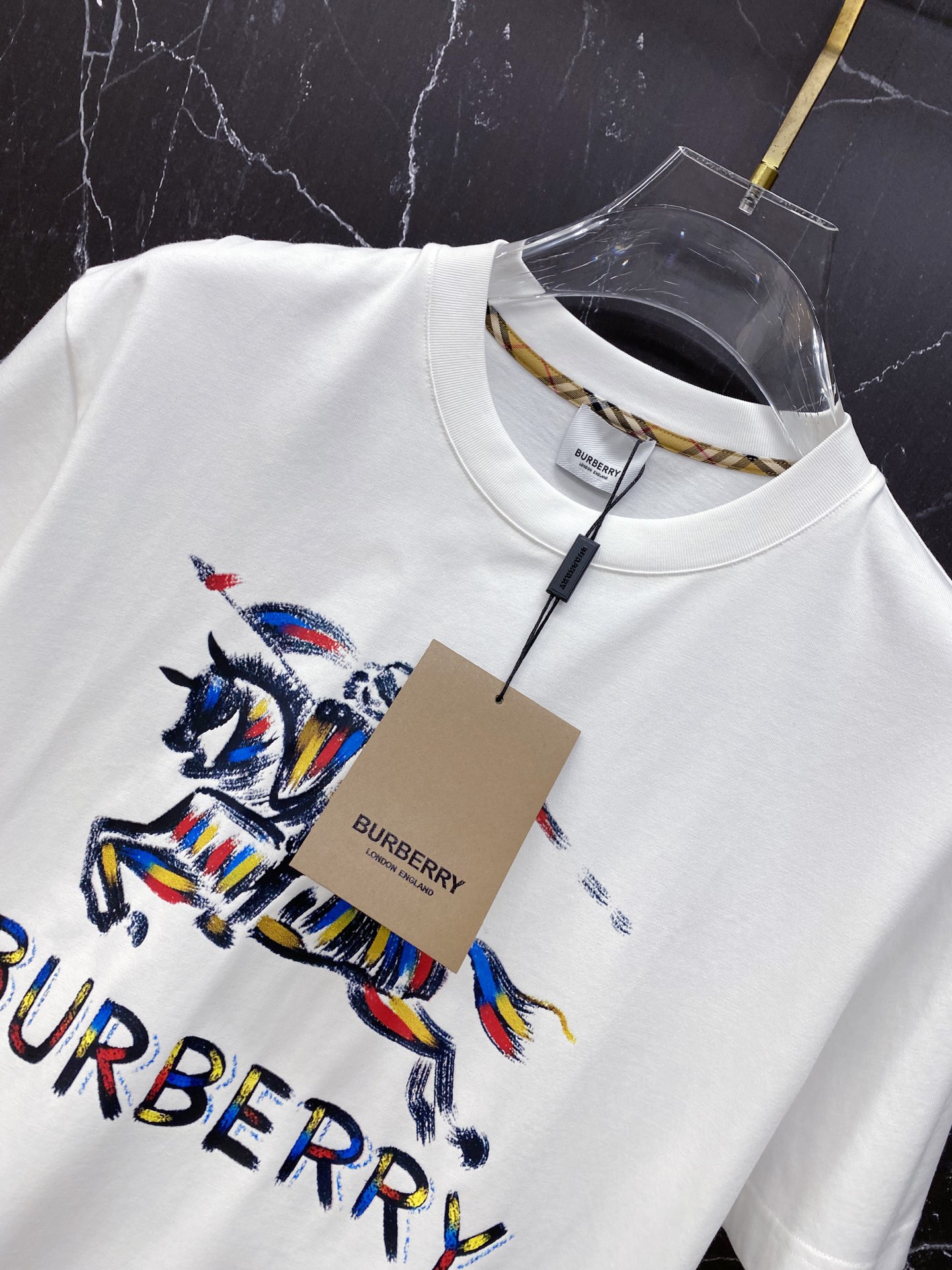 Burberry Basic Clothing Cotton Black S-l-xxl