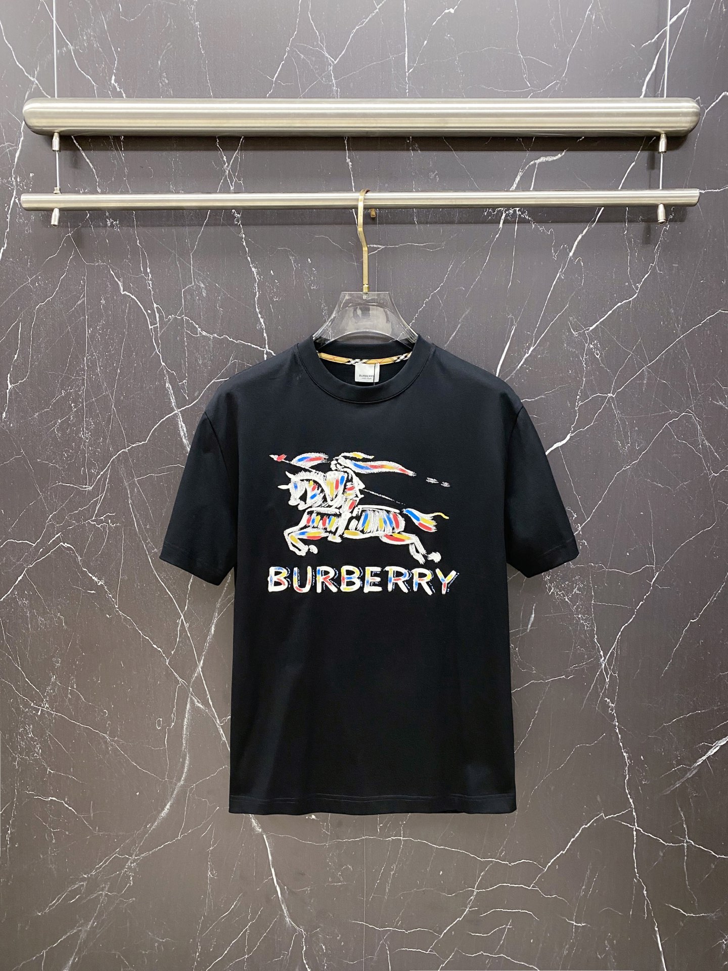 Burberry Basic Clothing Cotton Black S-l-xxl