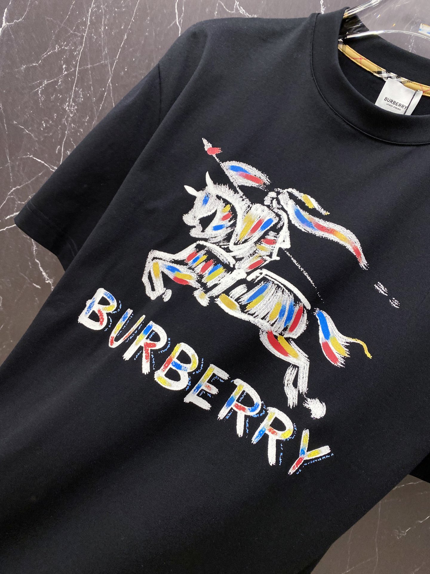 Burberry Basic Clothing Cotton Black S-l-xxl